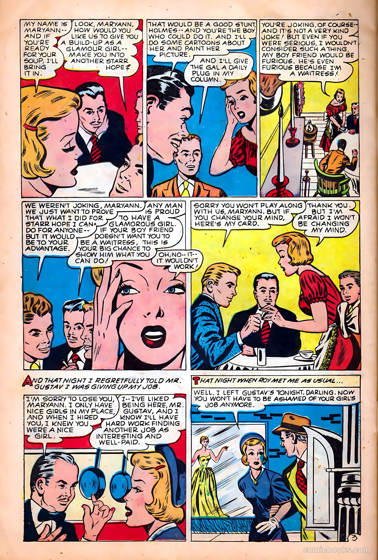 Glamorous Romances #47 — page 30 of 36