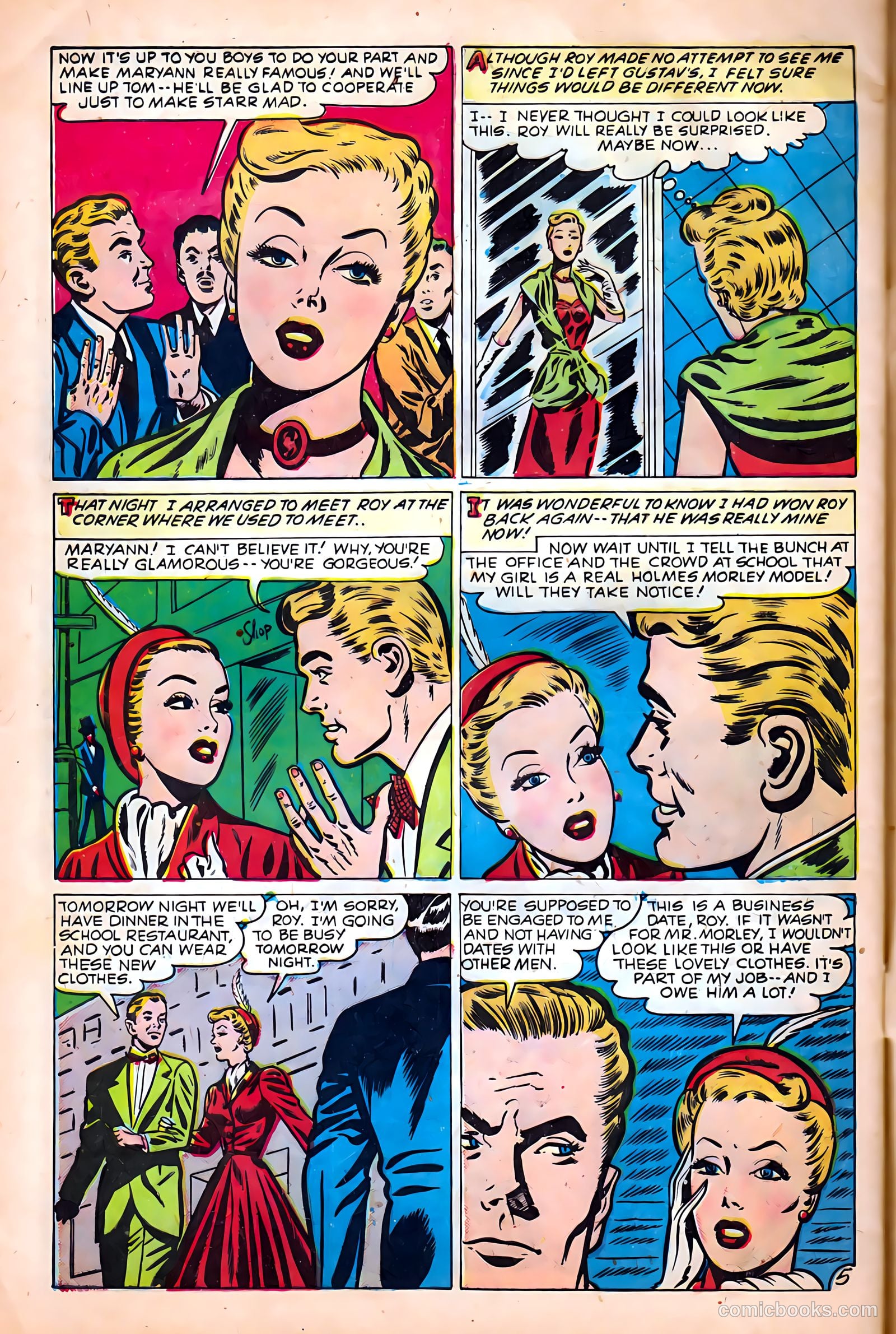 Glamorous Romances #47 — page 32 of 36