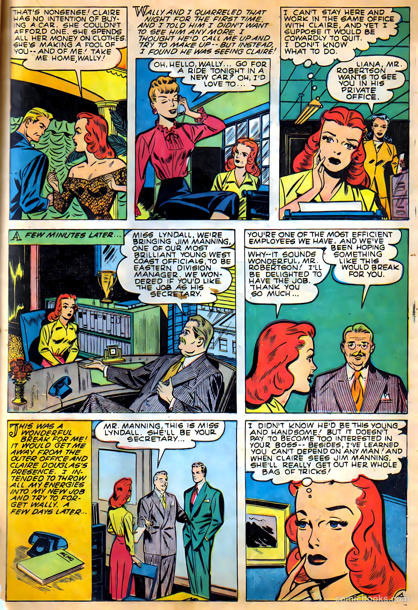 Glamorous Romances #48 — page 21 of 36