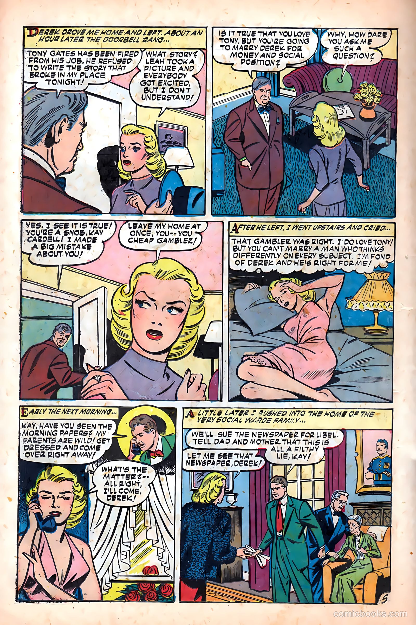 Glamorous Romances #50 — page 22 of 36