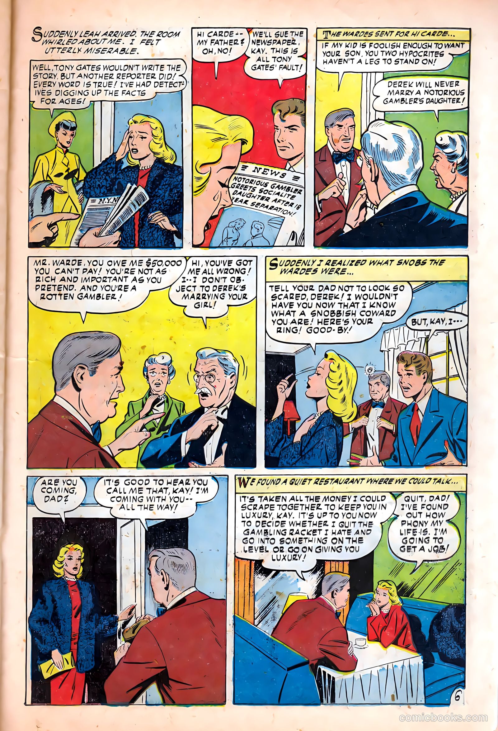 Glamorous Romances #50 — page 23 of 36