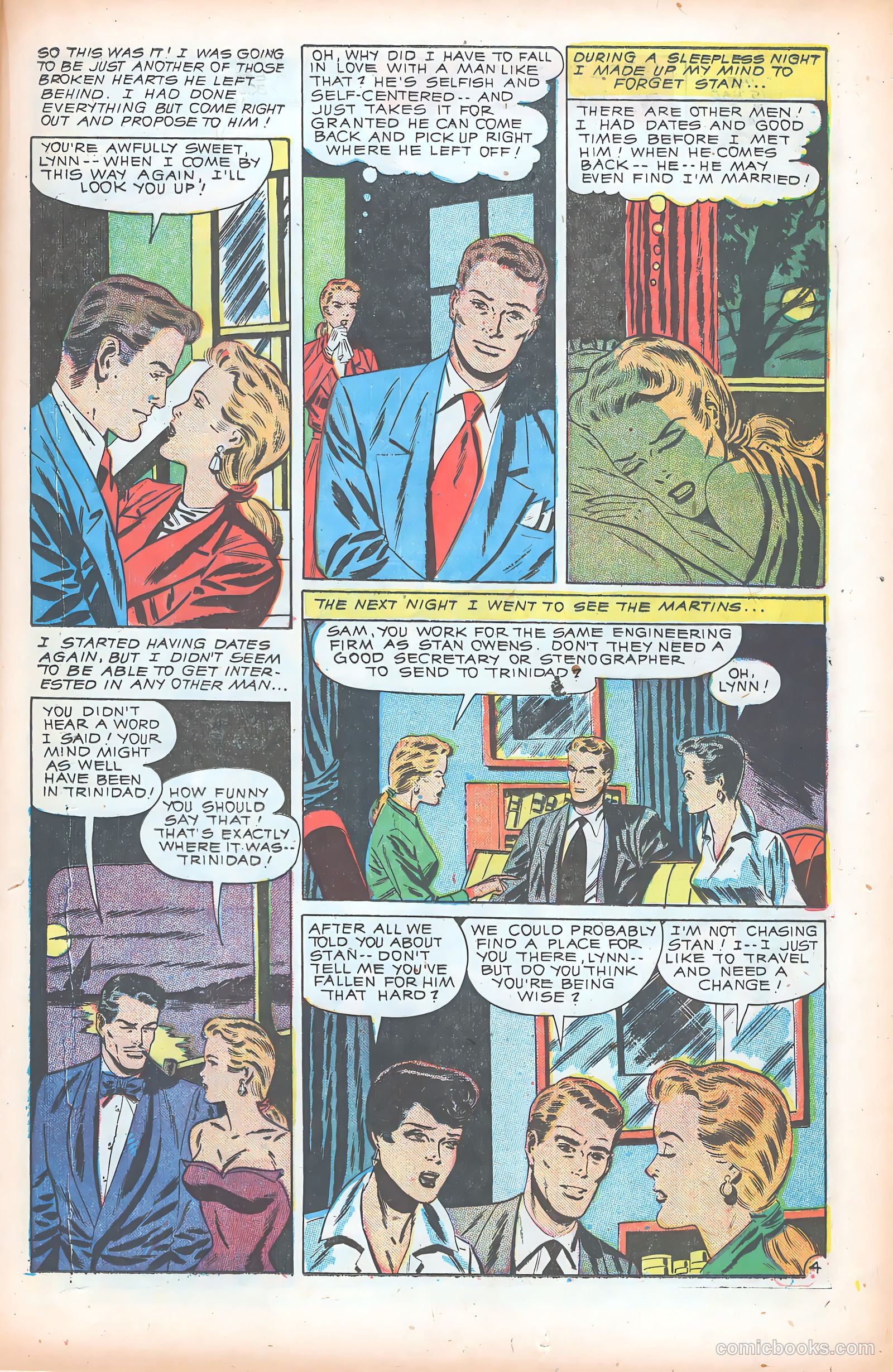 Glamorous Romances #55 — page 21 of 36