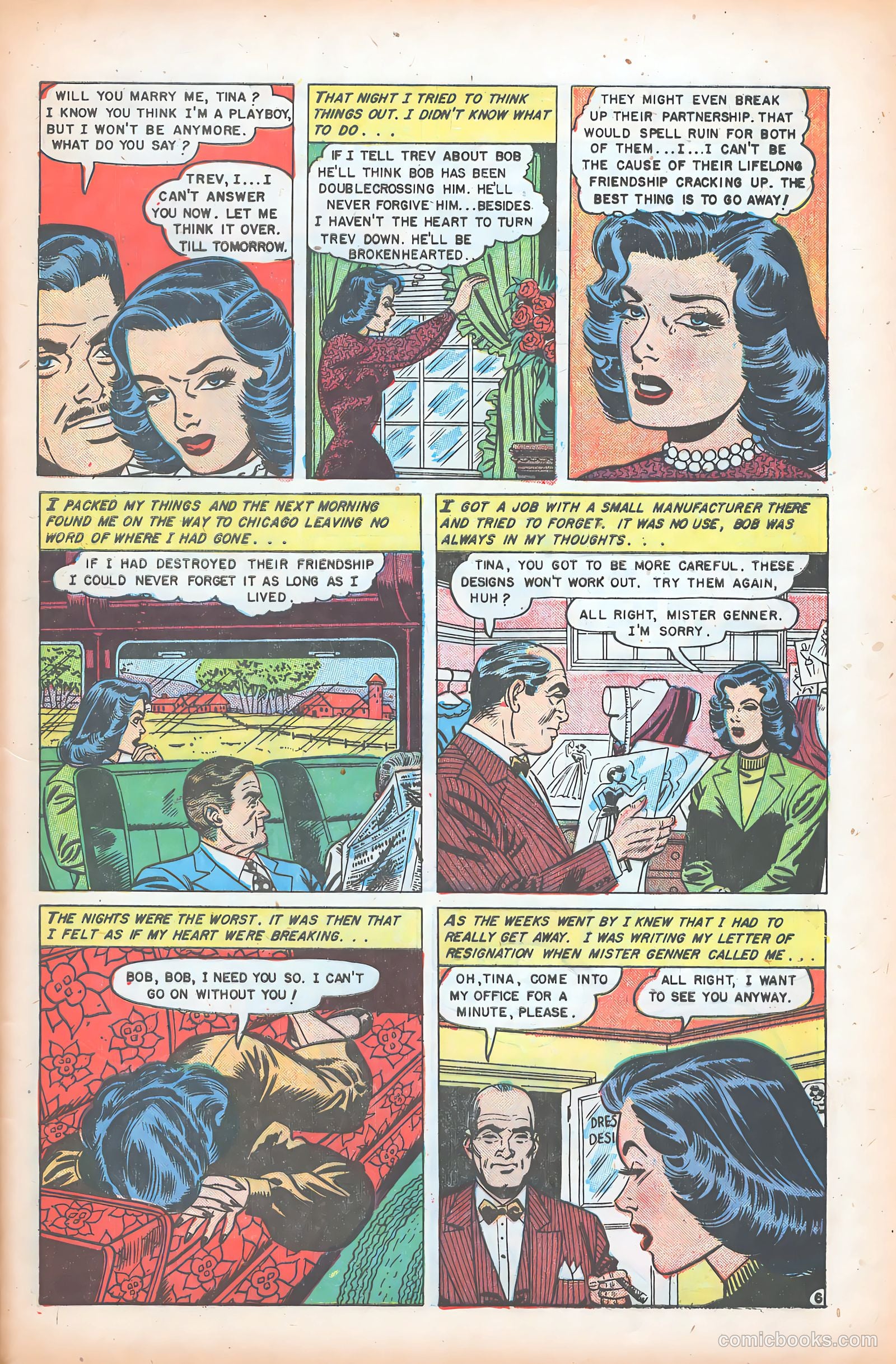 Glamorous Romances #55 — page 33 of 36