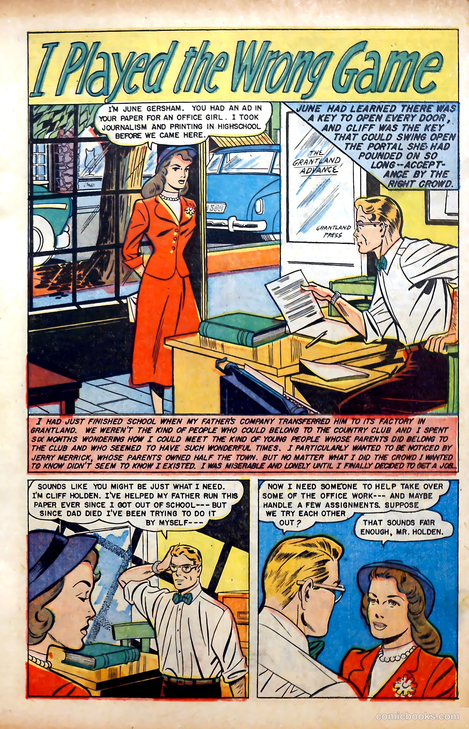 Glamorous Romances #56 — page 11 of 36