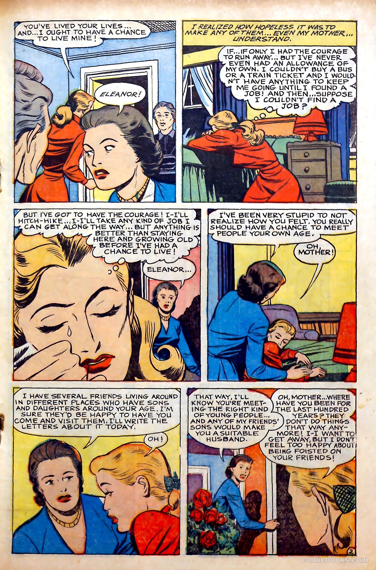 Glamorous Romances #56 — page 19 of 36