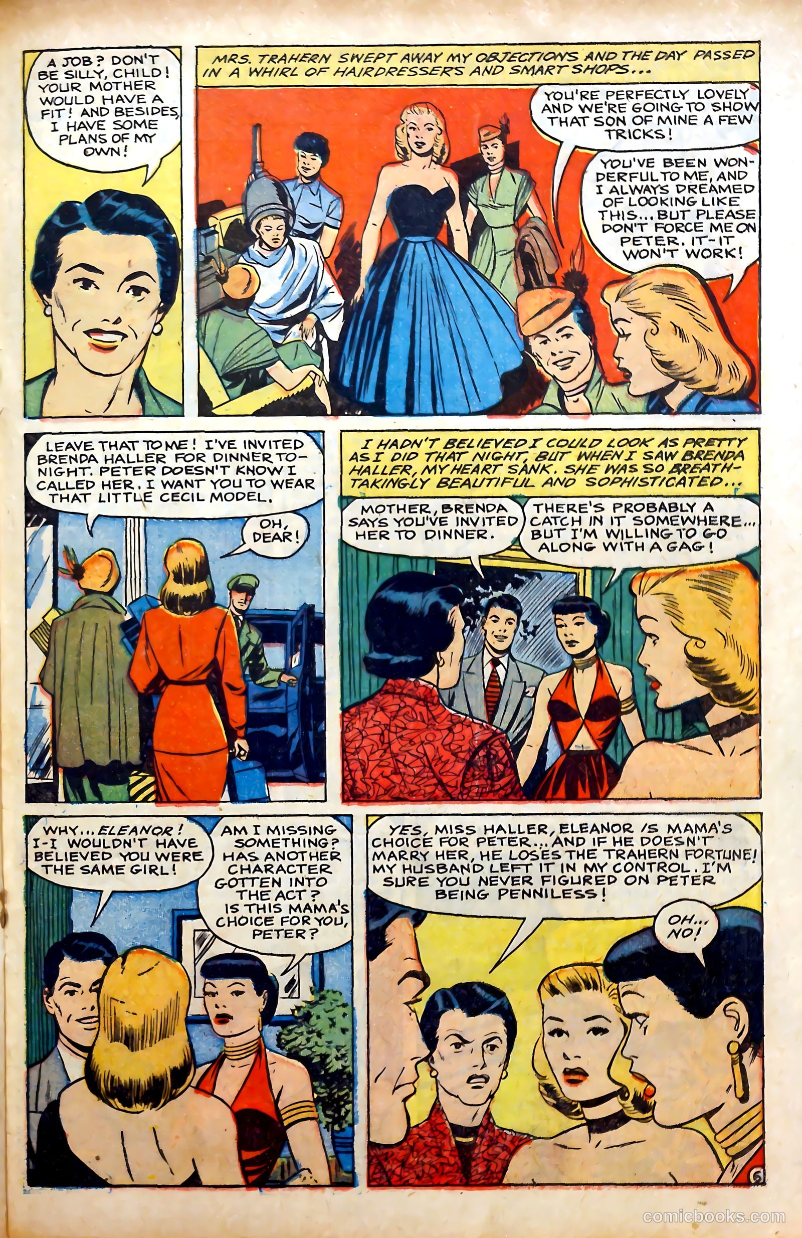 Glamorous Romances #56 — page 23 of 36