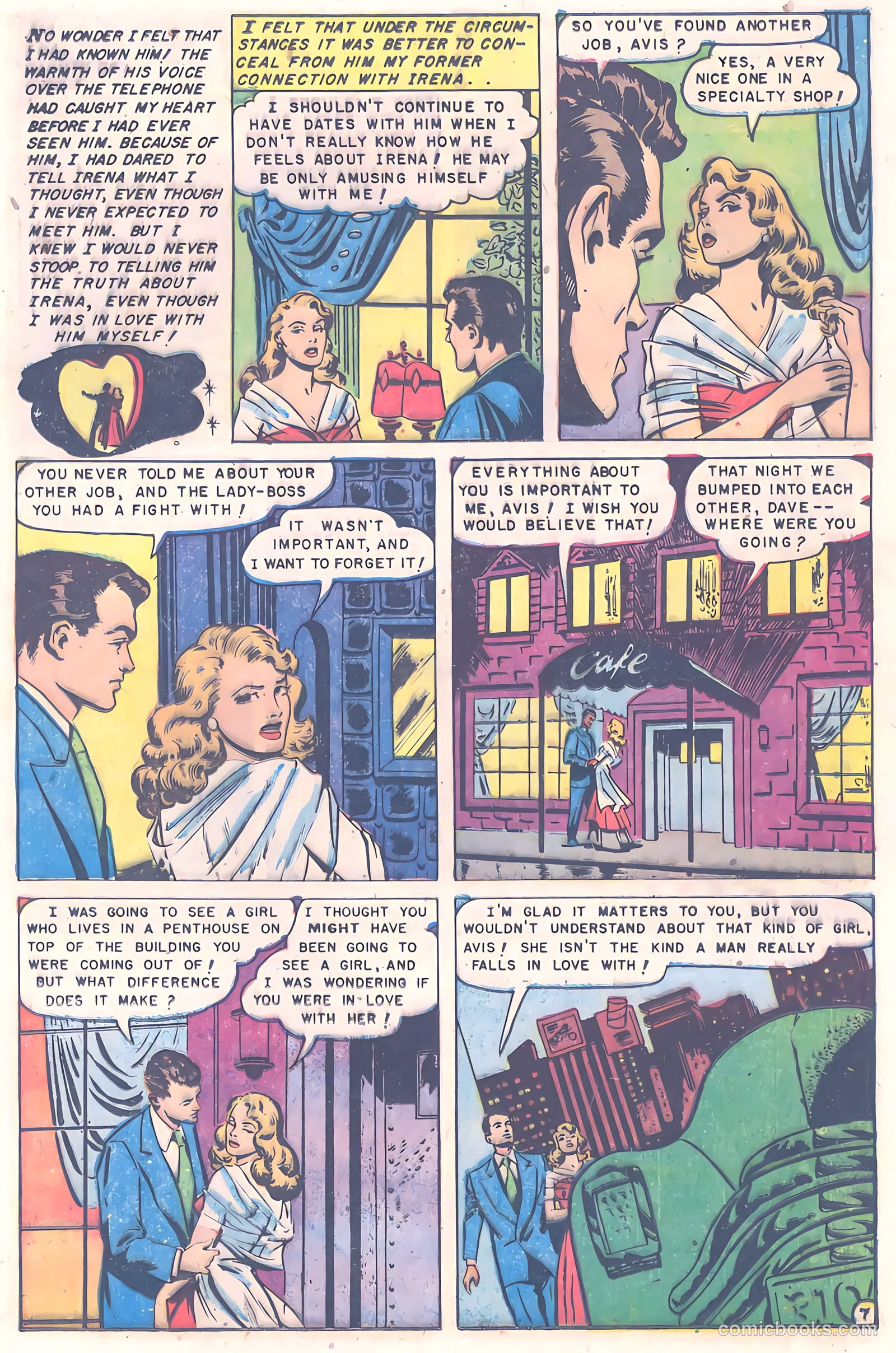 Glamorous Romances #57 — page 17 of 36