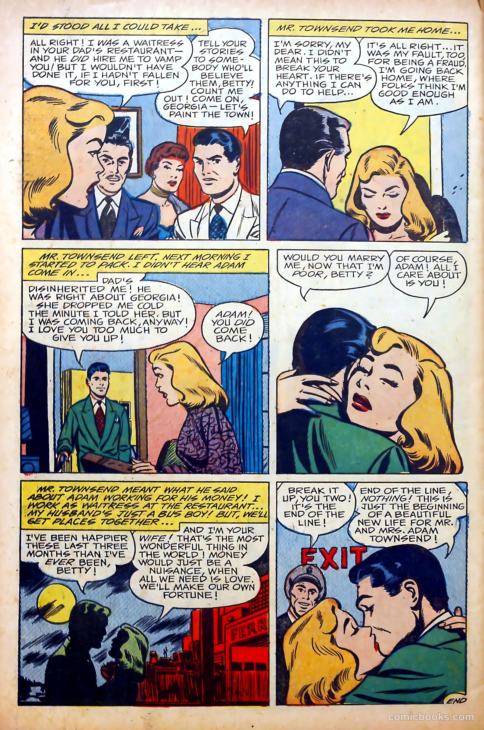 Glamorous Romances #64 — page 34 of 36