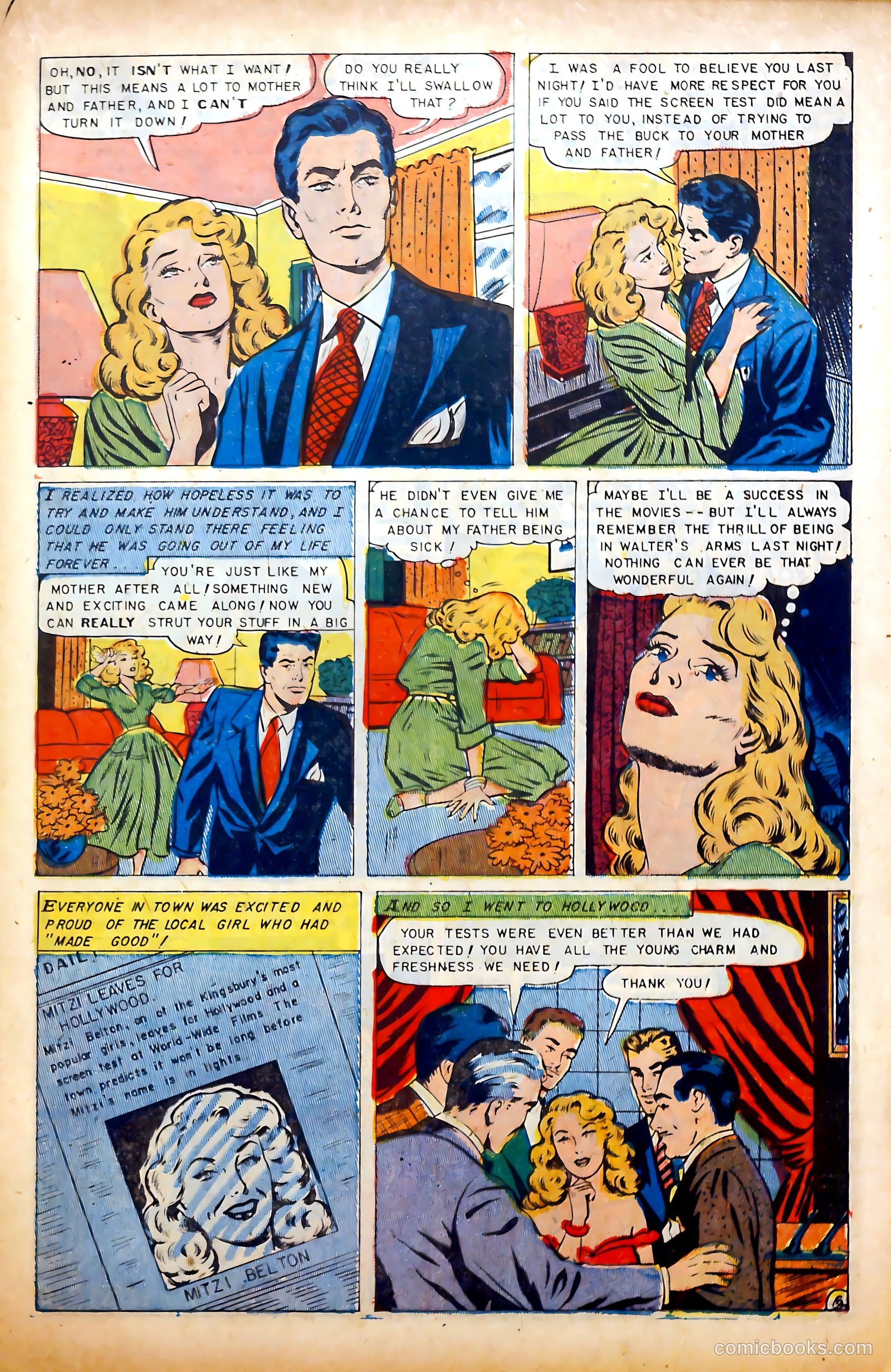 Glamorous Romances #65 — page 23 of 36