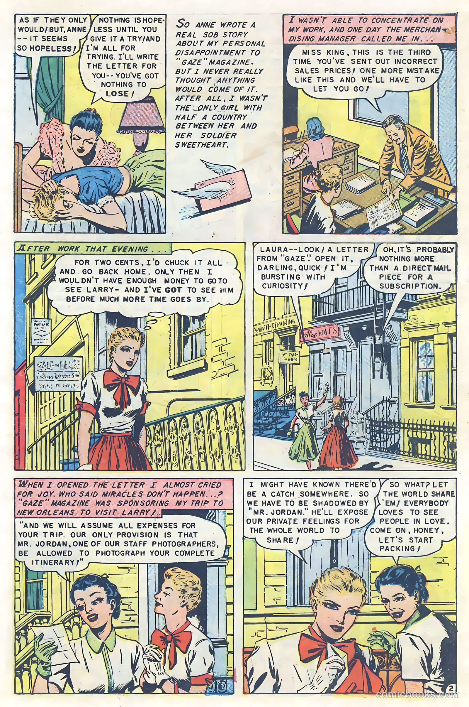 Glamorous Romances #66 — page 19 of 36