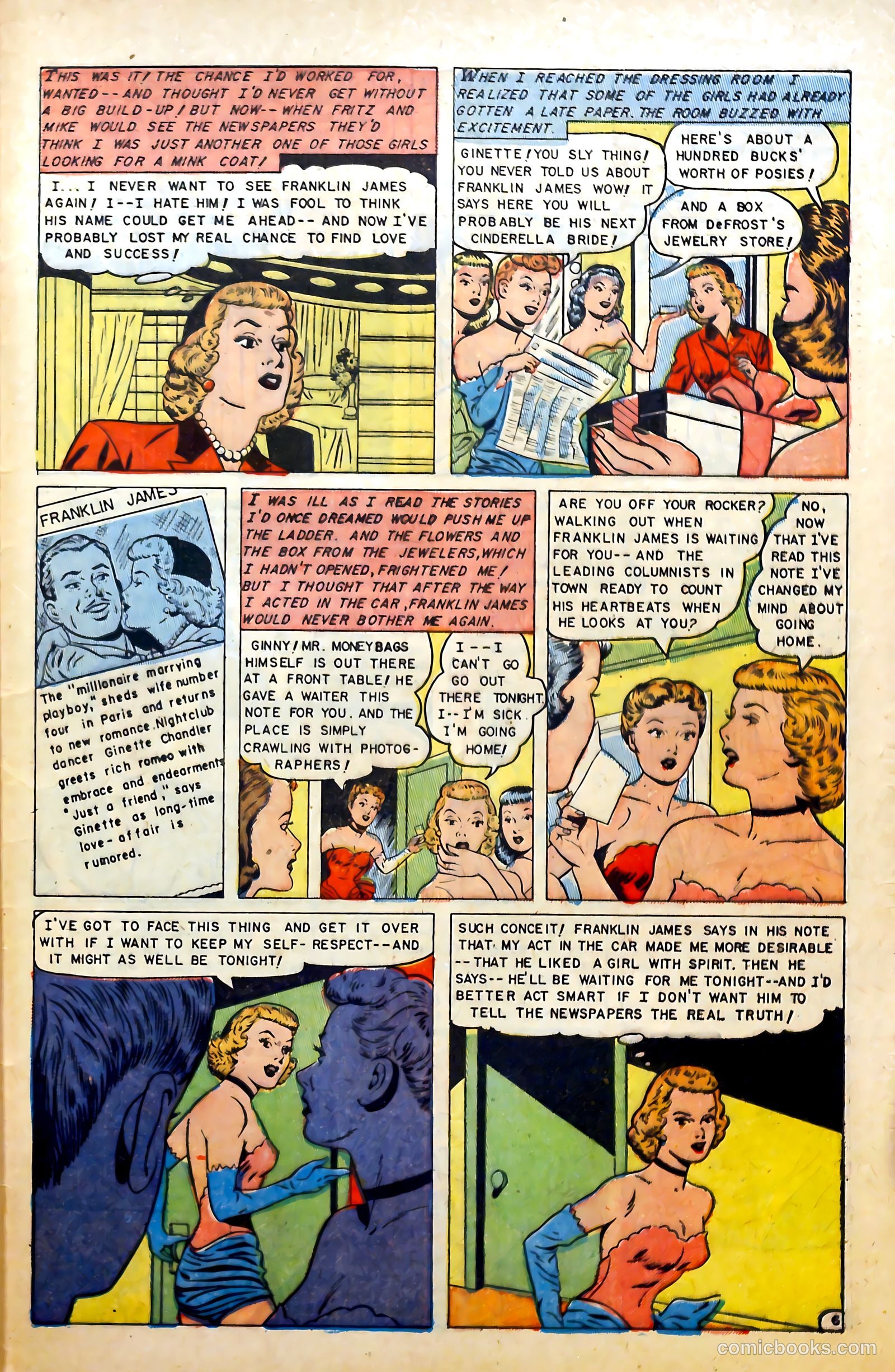Glamorous Romances #67 — page 33 of 36