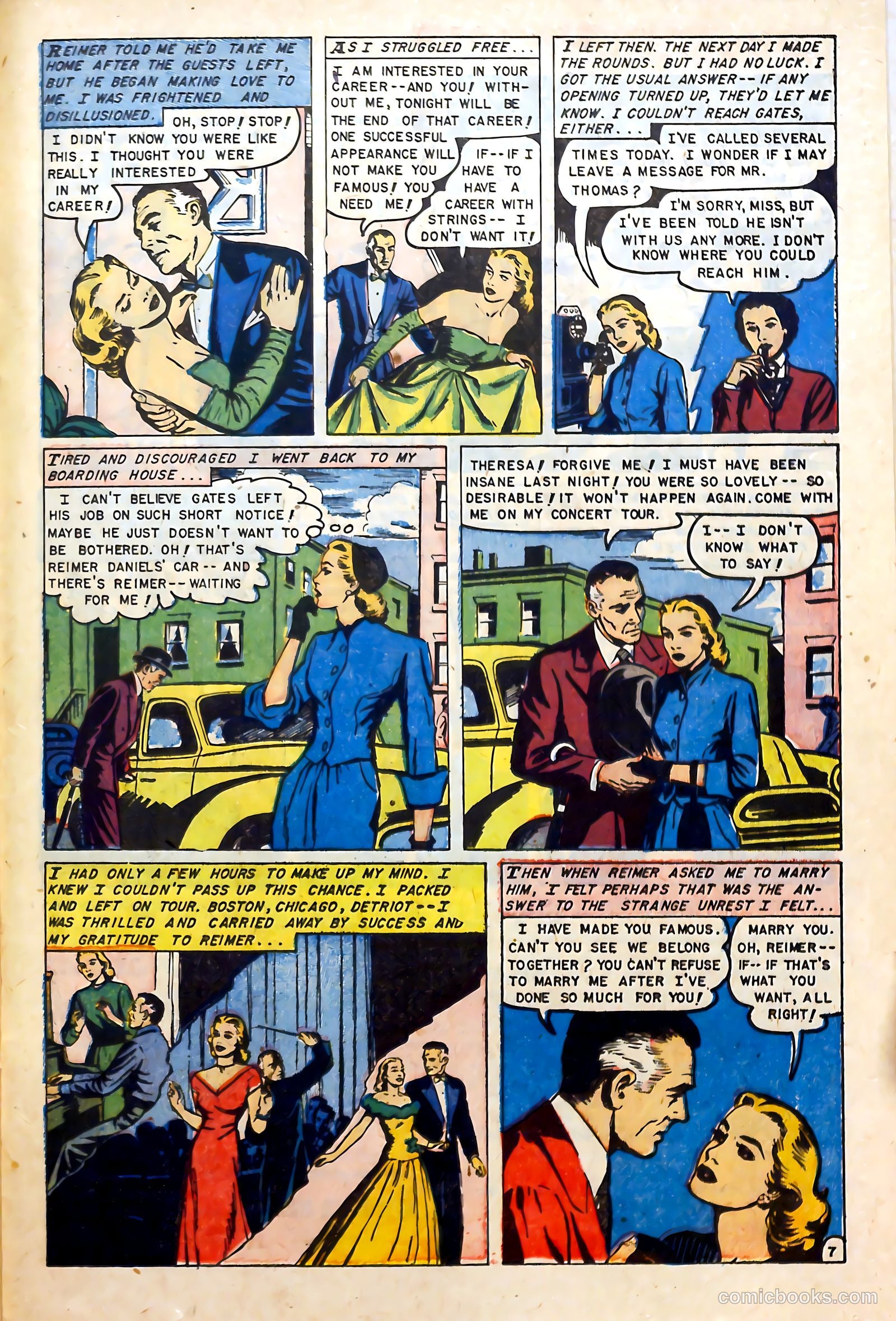 Glamorous Romances #68 — page 23 of 36