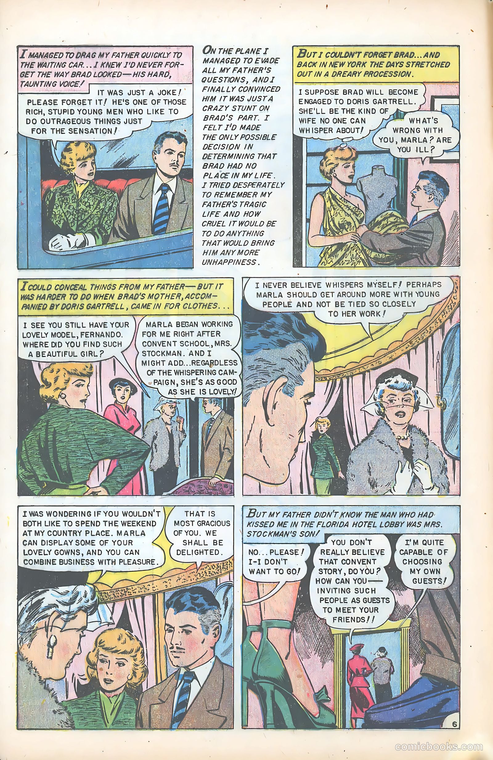 Glamorous Romances #75 — page 8 of 36