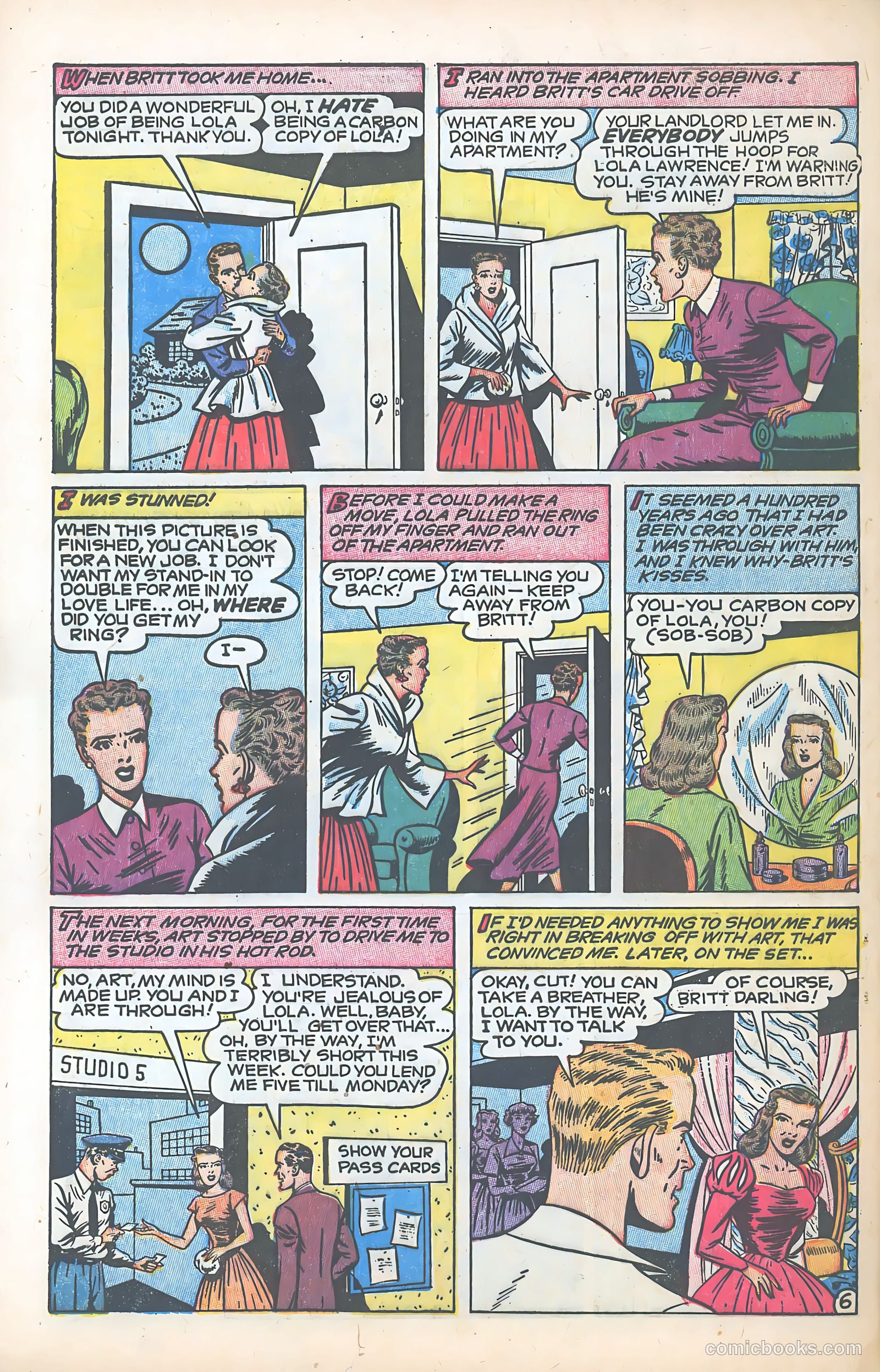 Glamorous Romances #75 — page 32 of 36