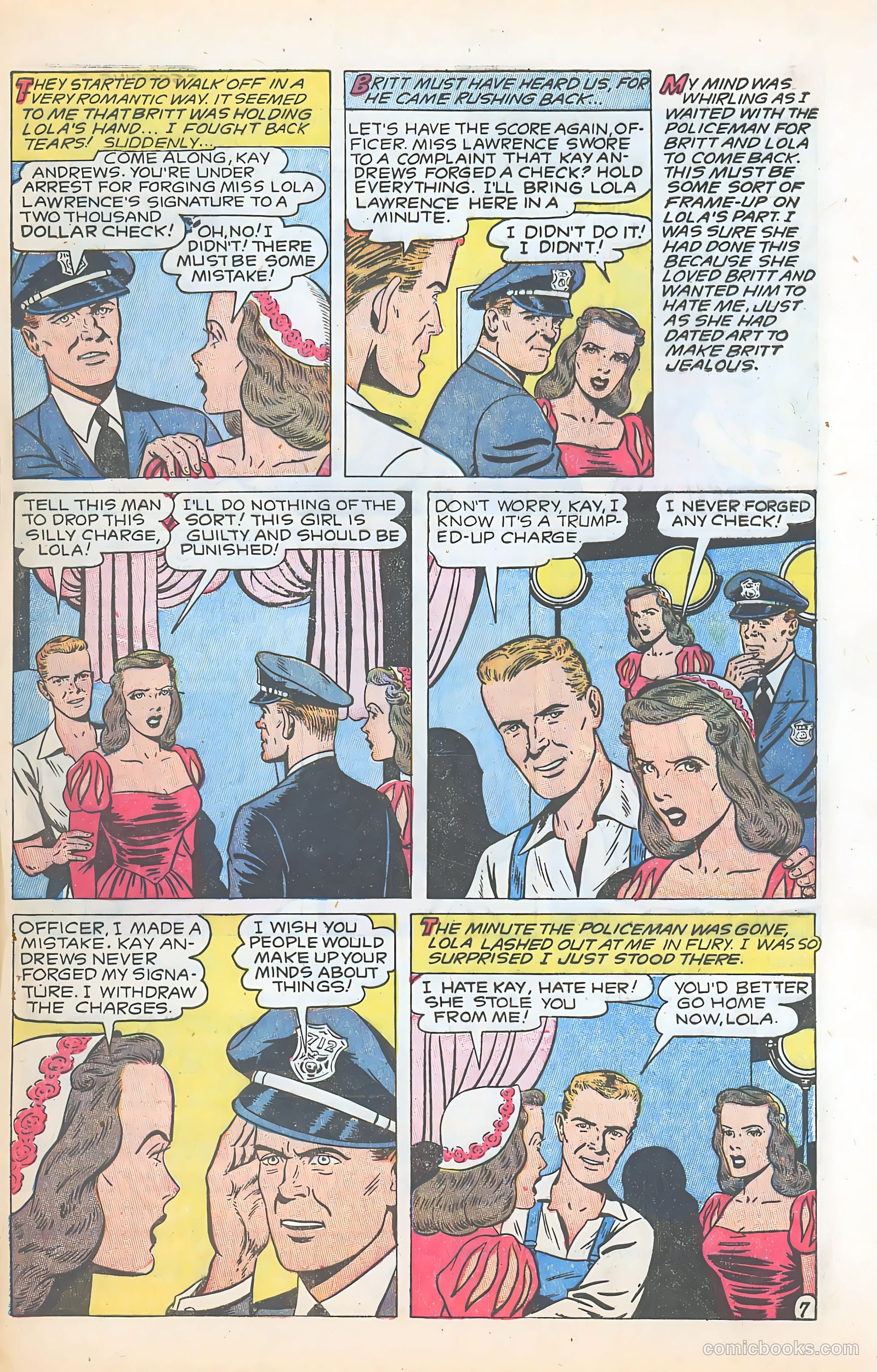 Glamorous Romances #75 — page 33 of 36