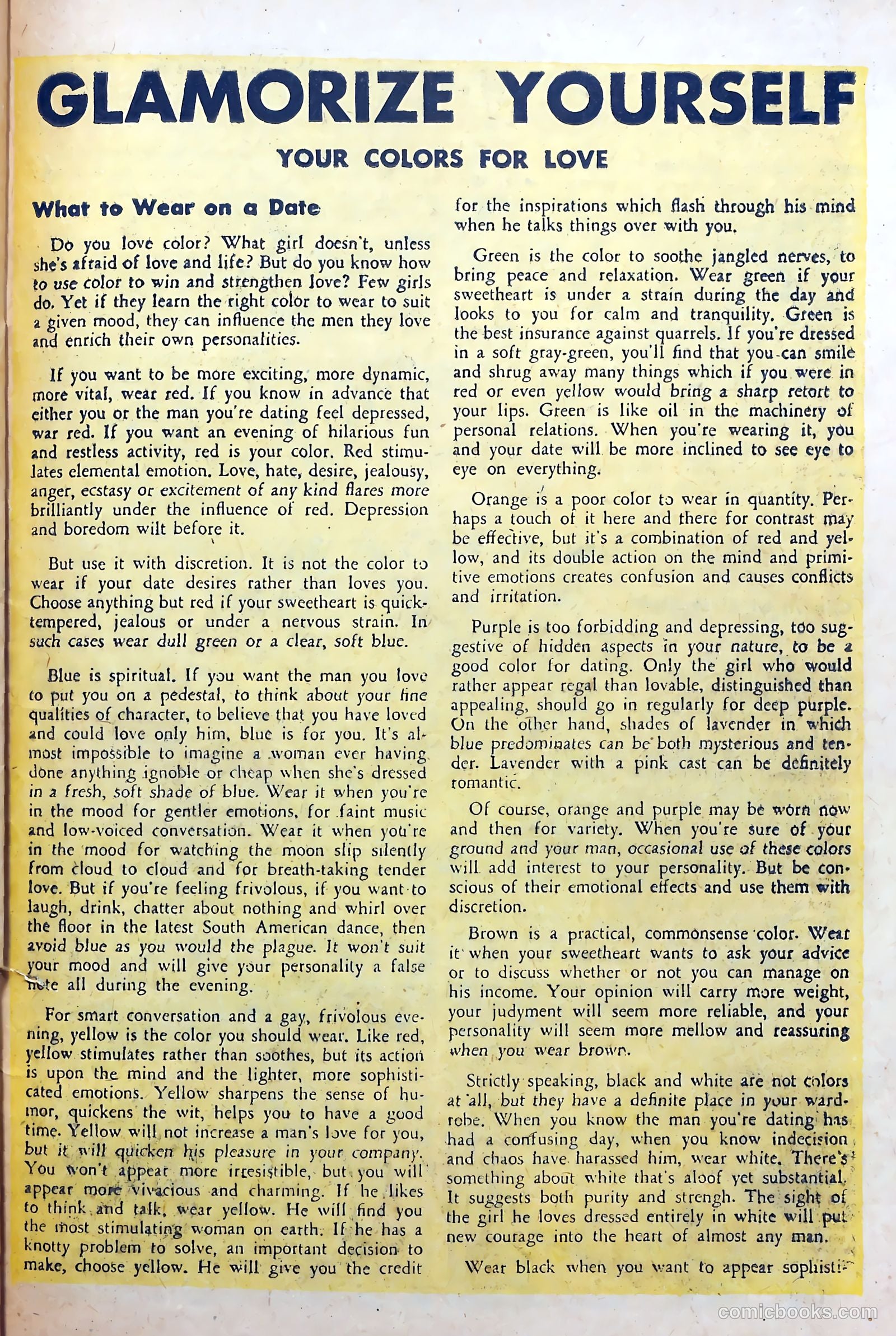 Glamorous Romances #81 — page 25 of 36