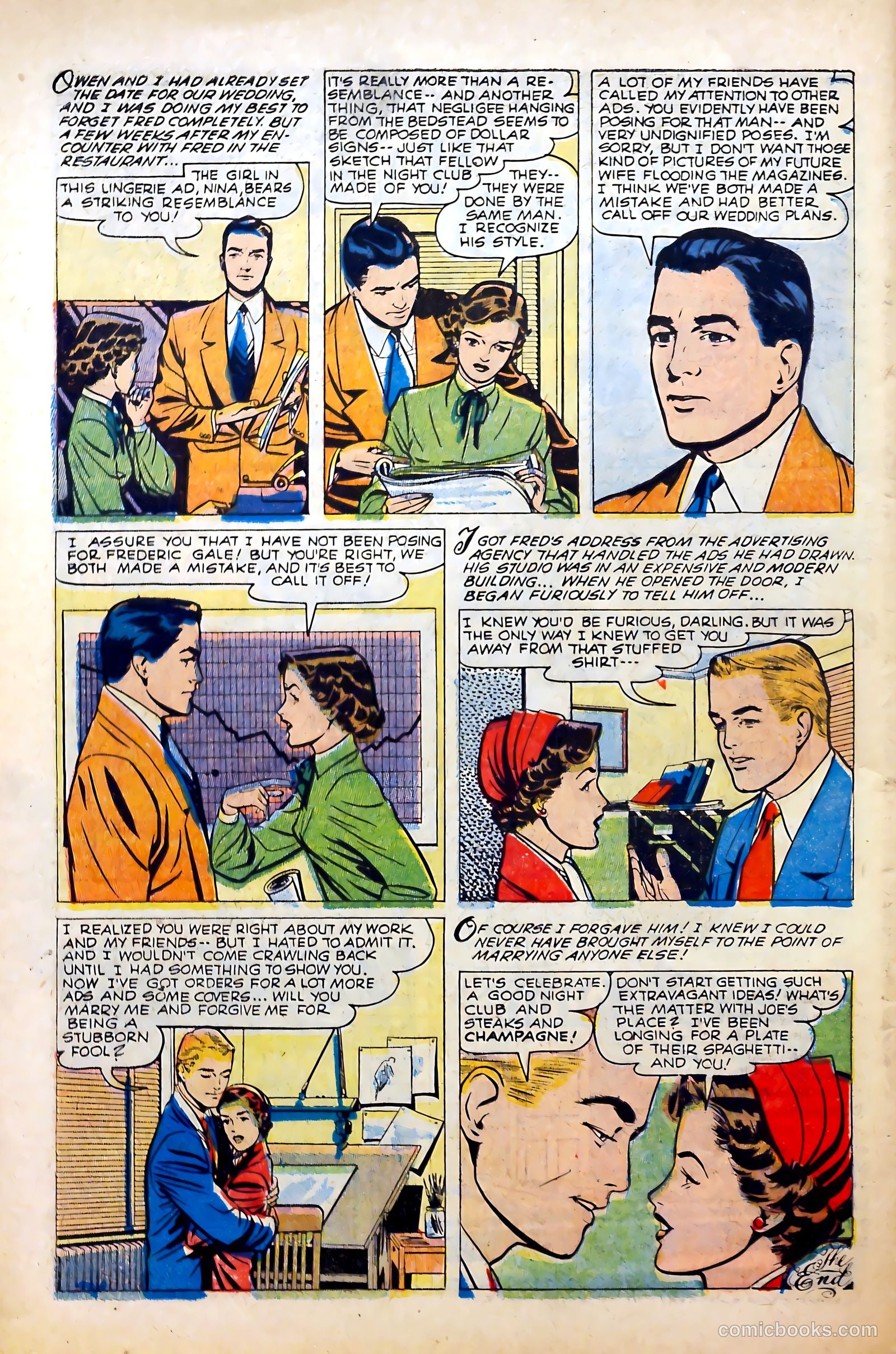 Glamorous Romances #84 — page 34 of 37