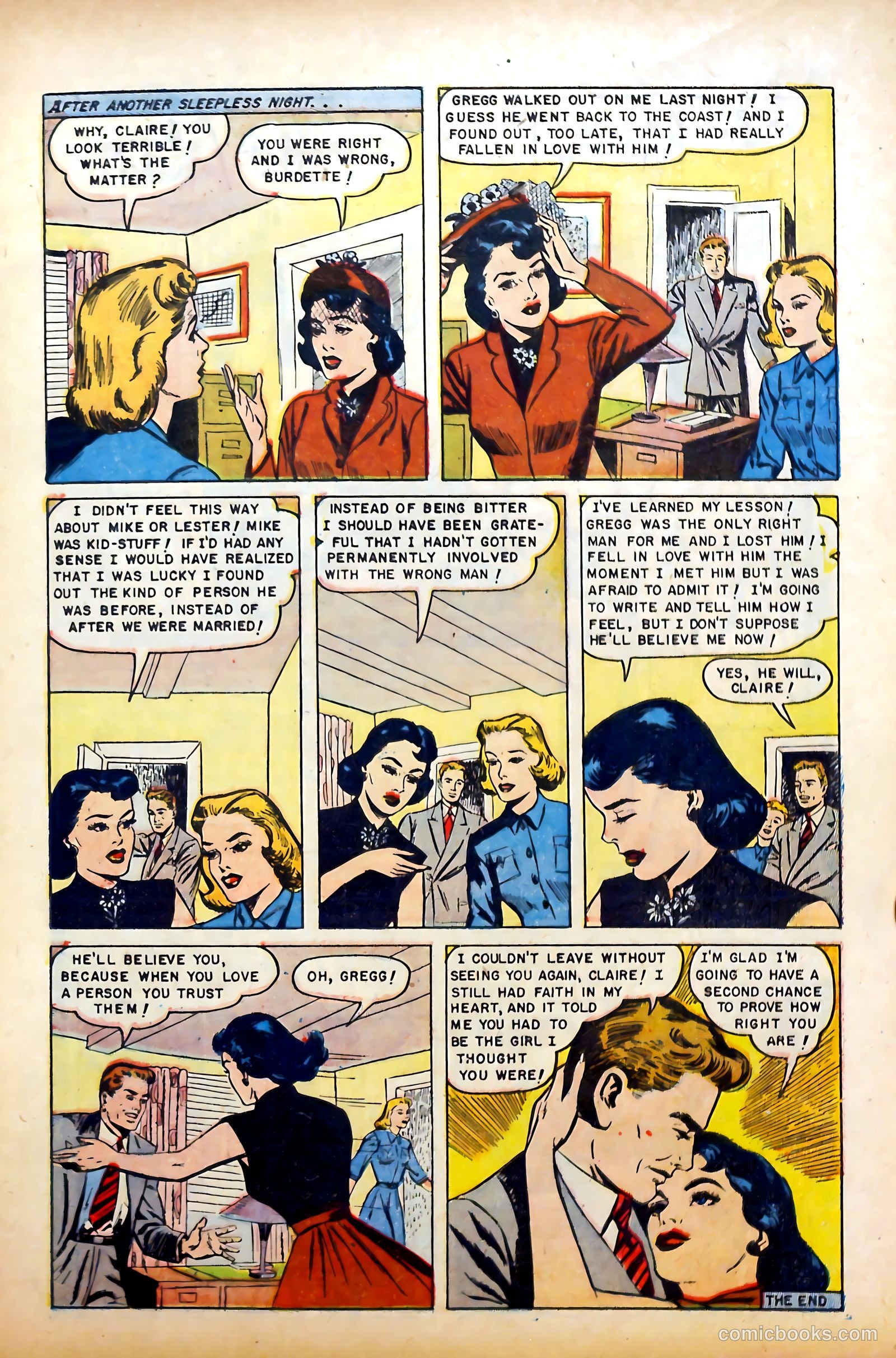 Glamorous Romances #85 — page 9 of 36