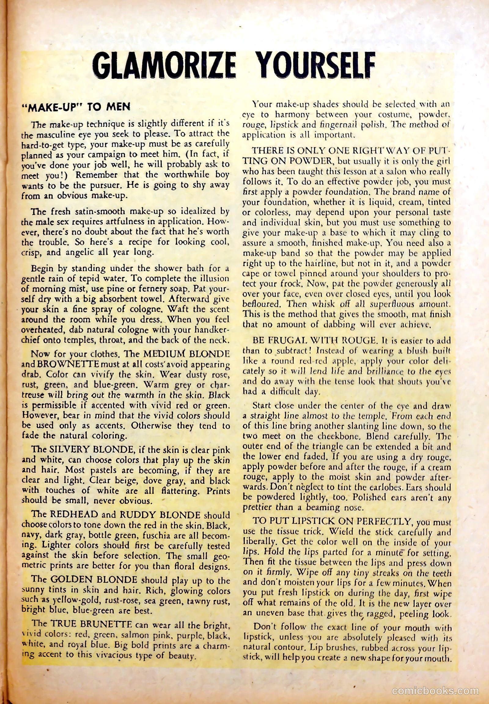Glamorous Romances #85 — page 25 of 36