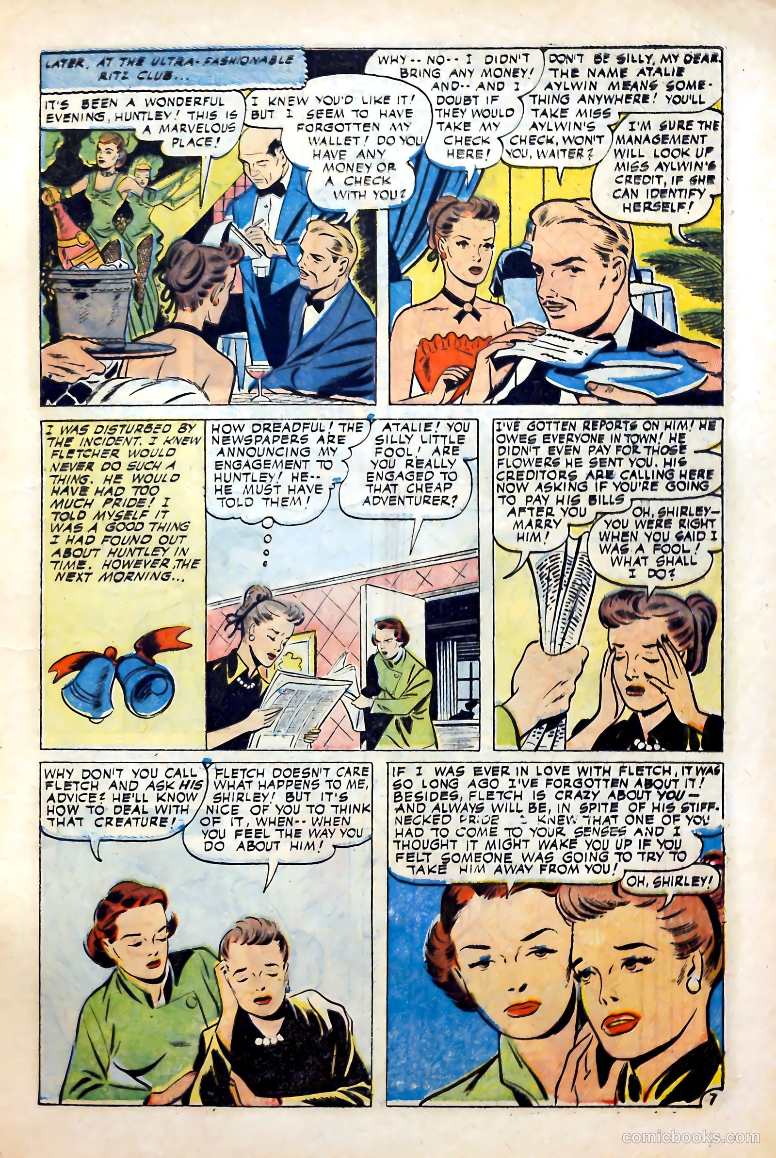 Glamorous Romances #87 — page 9 of 36