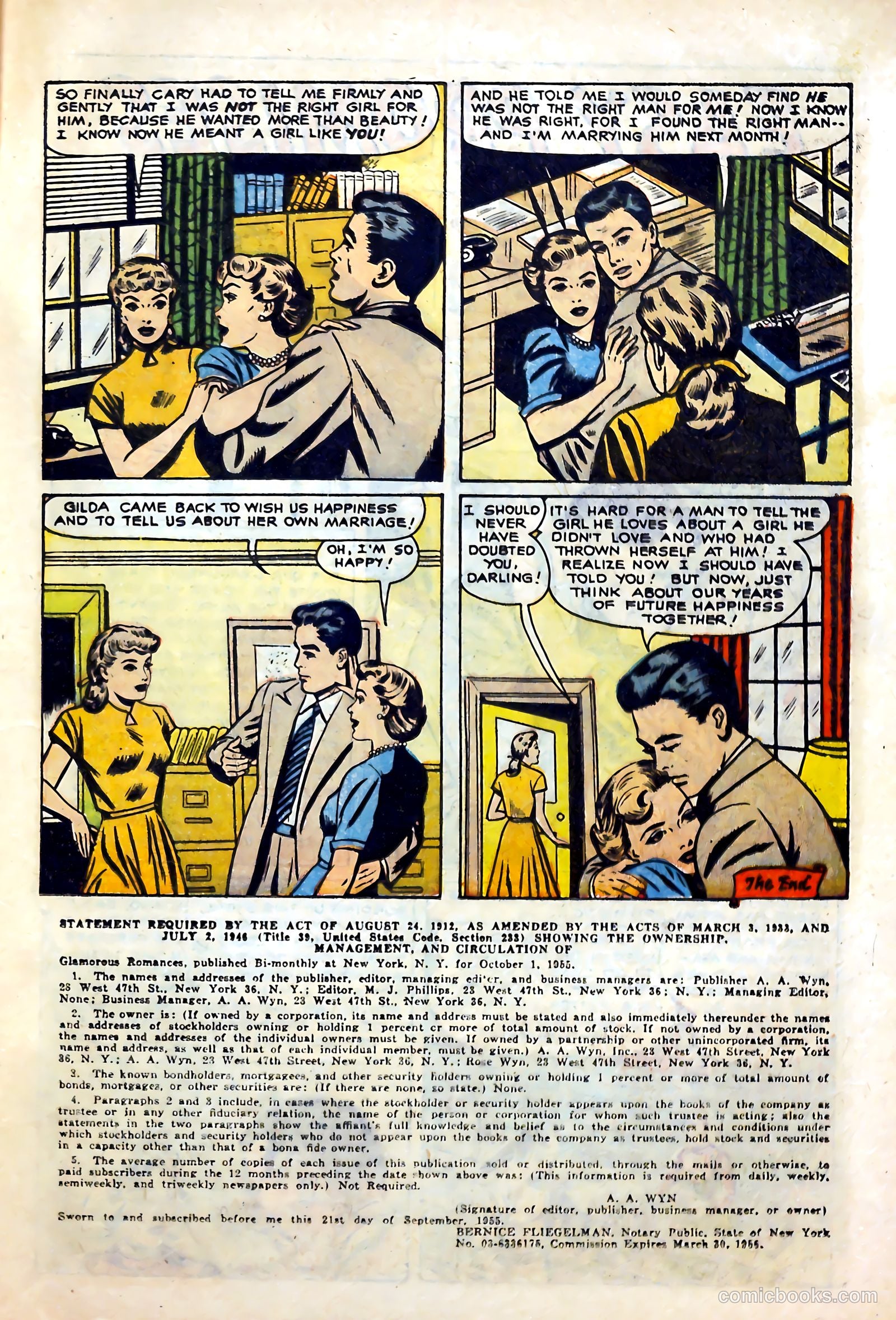 Glamorous Romances #87 — page 17 of 36