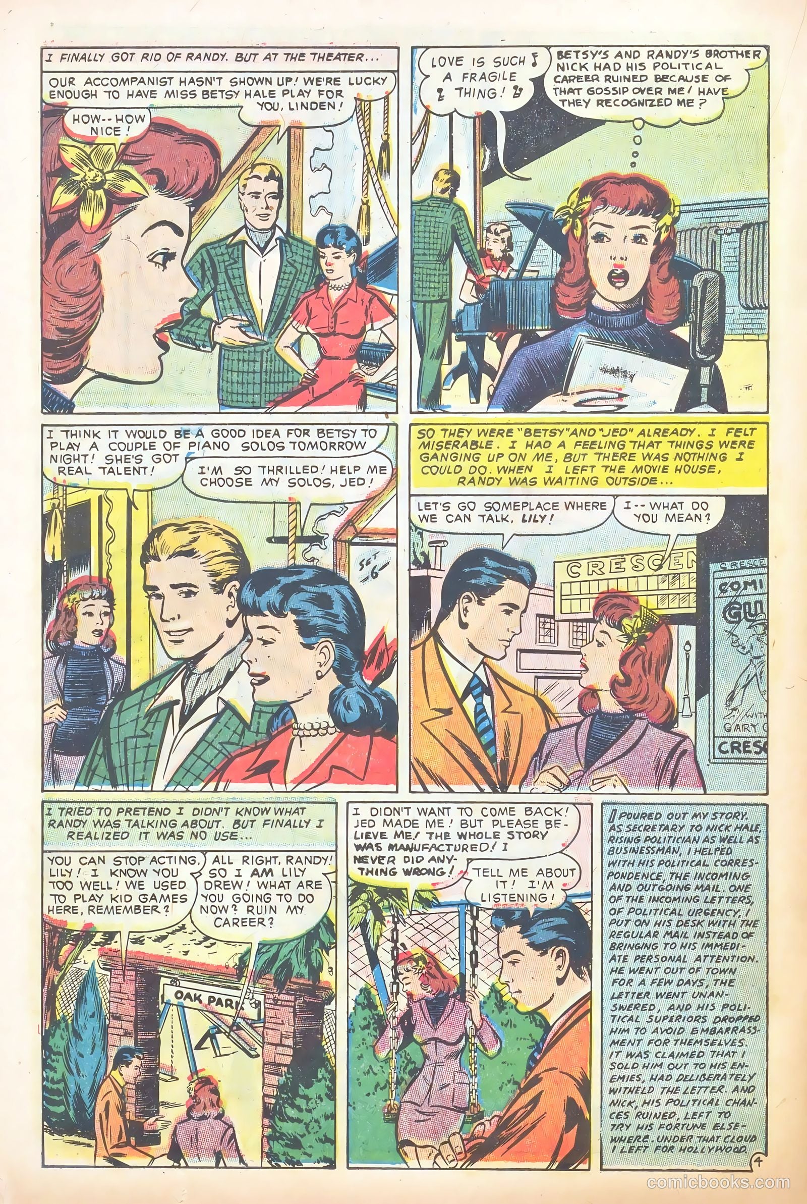 Glamorous Romances #88 — page 22 of 37