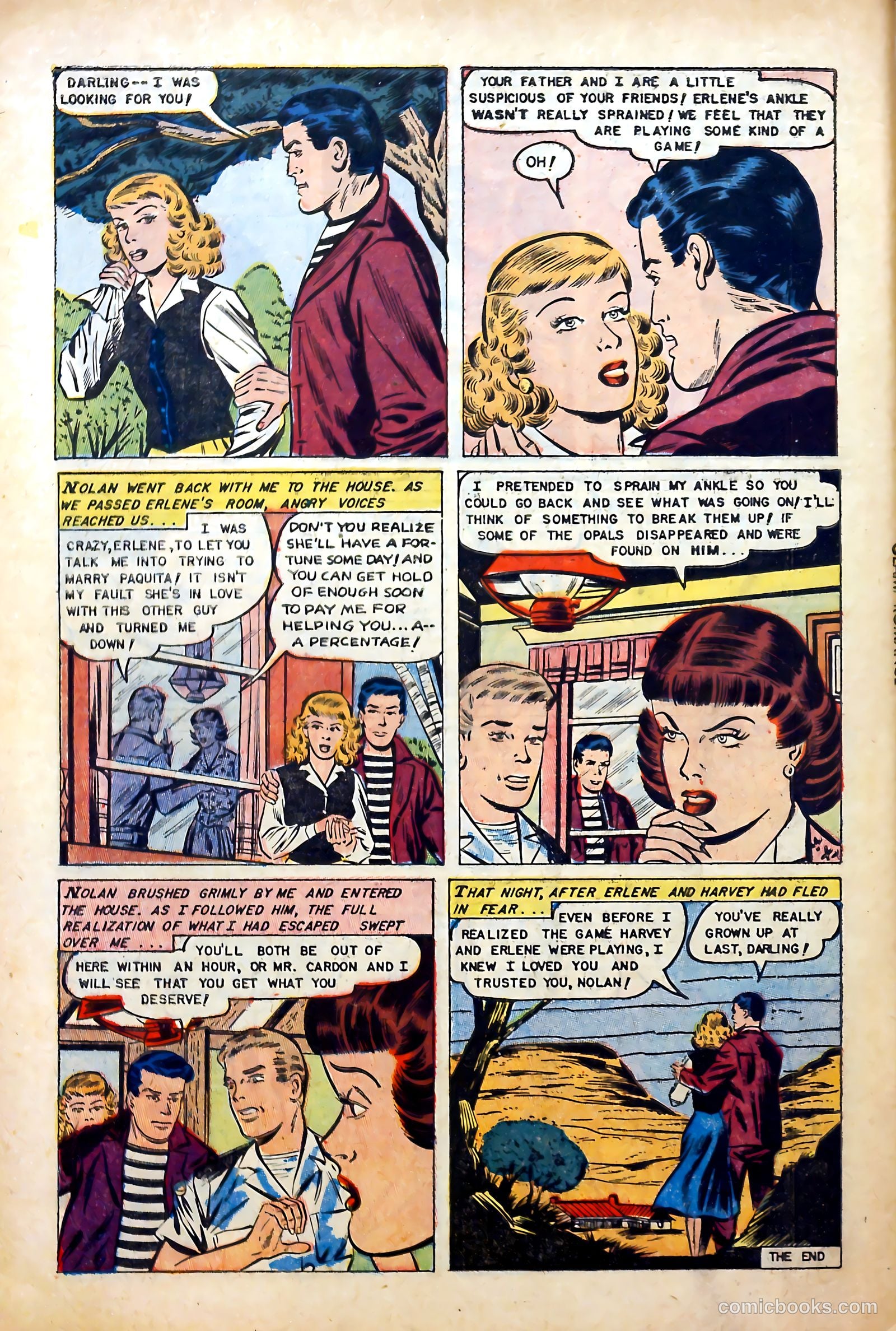 Glamorous Romances #90 — page 34 of 36