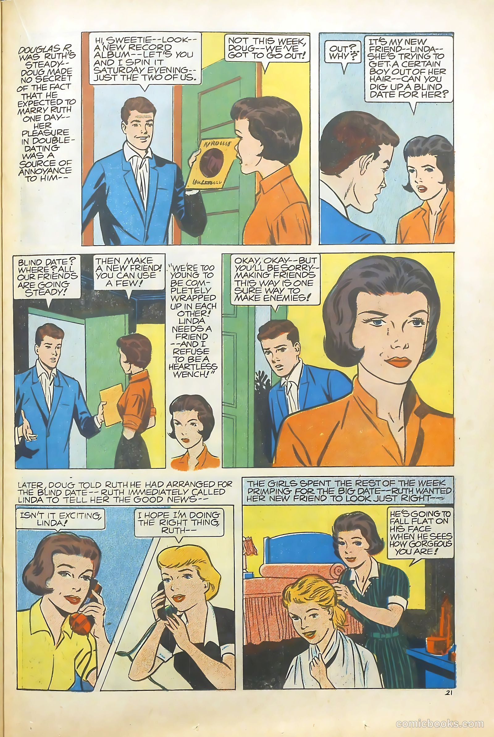 Going Steady #4 — page 21 of 34