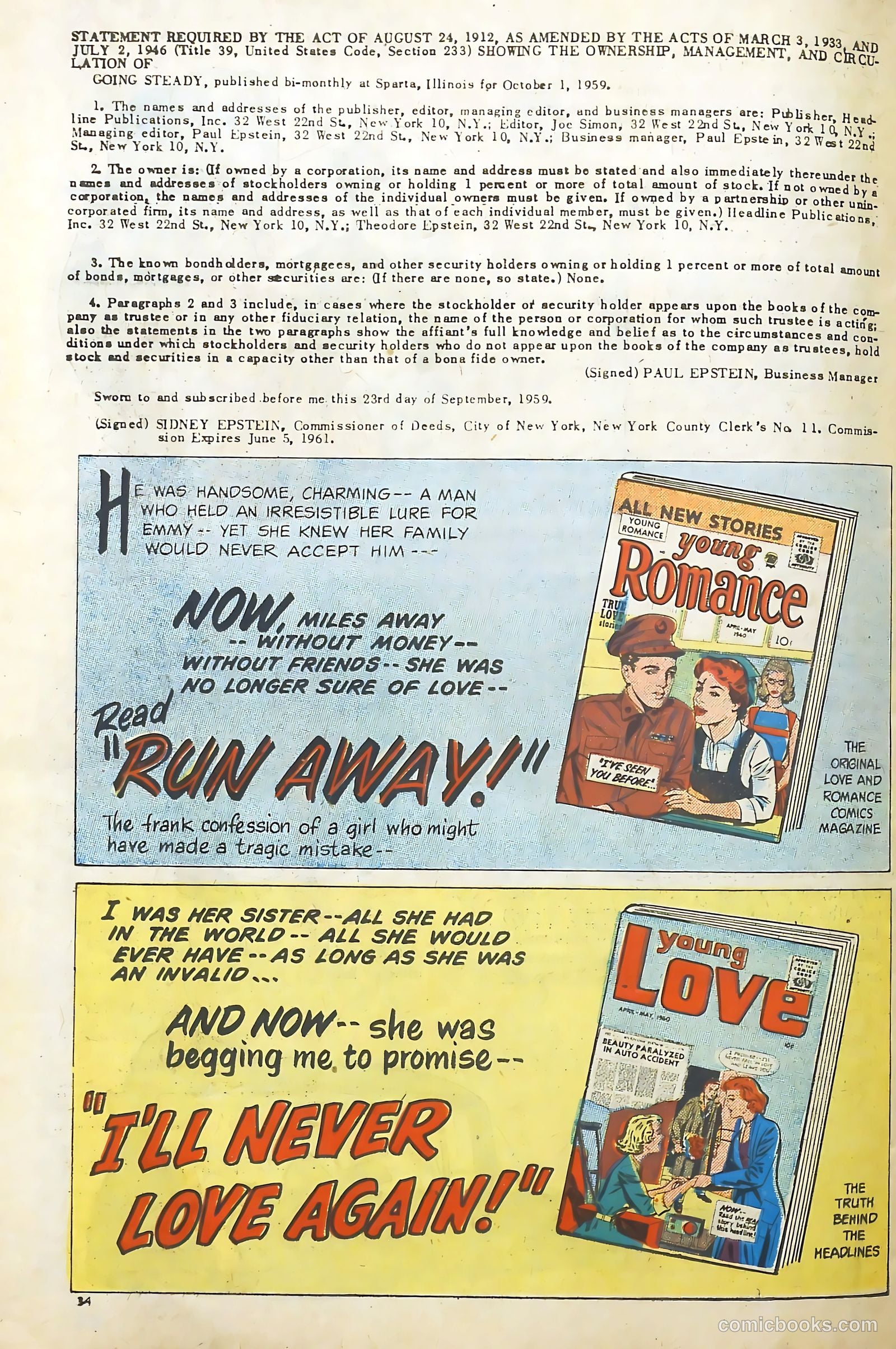 Going Steady #5 — page 30 of 32