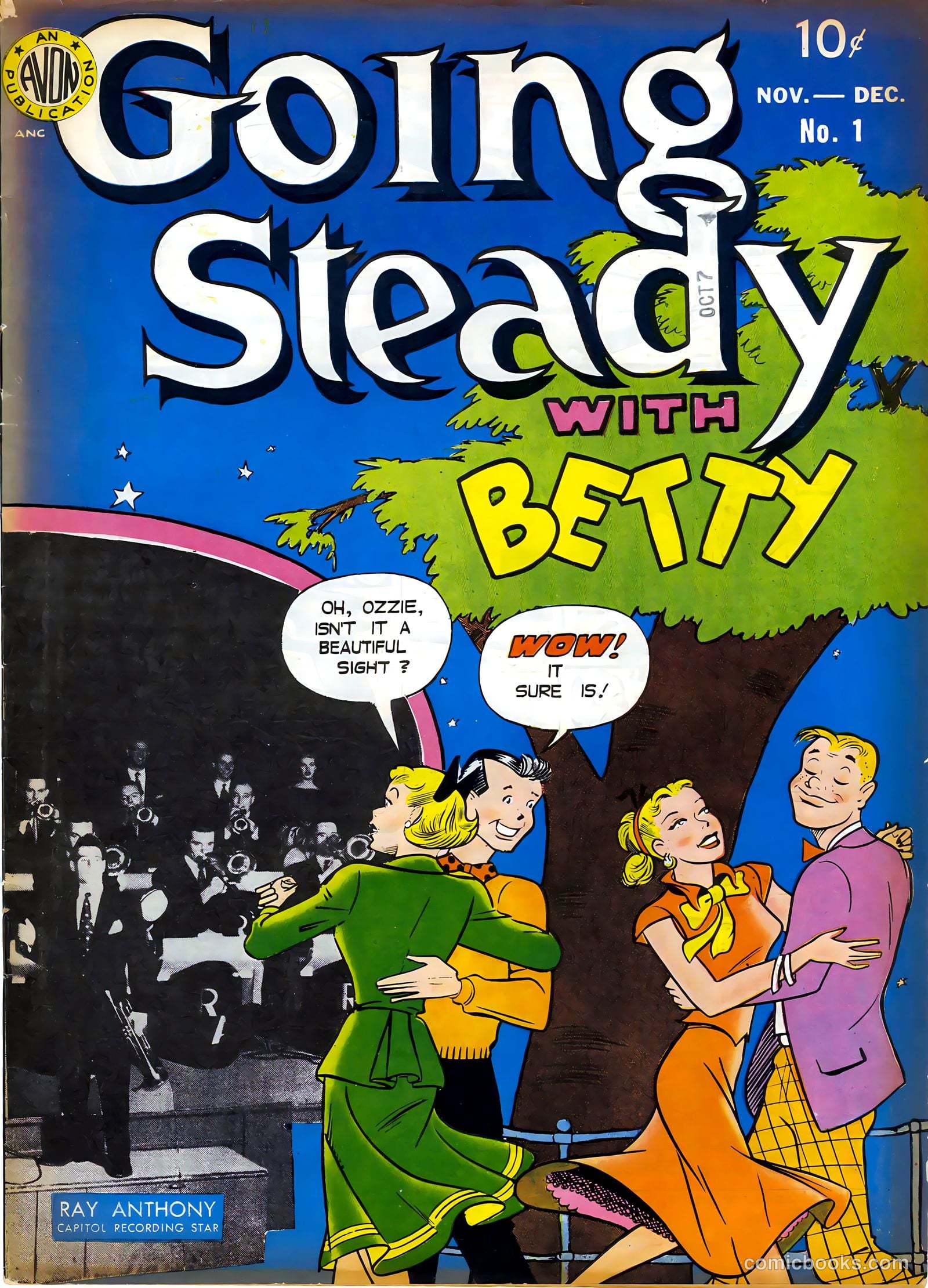 Going Steady with Betty #1 — page 1 of 36