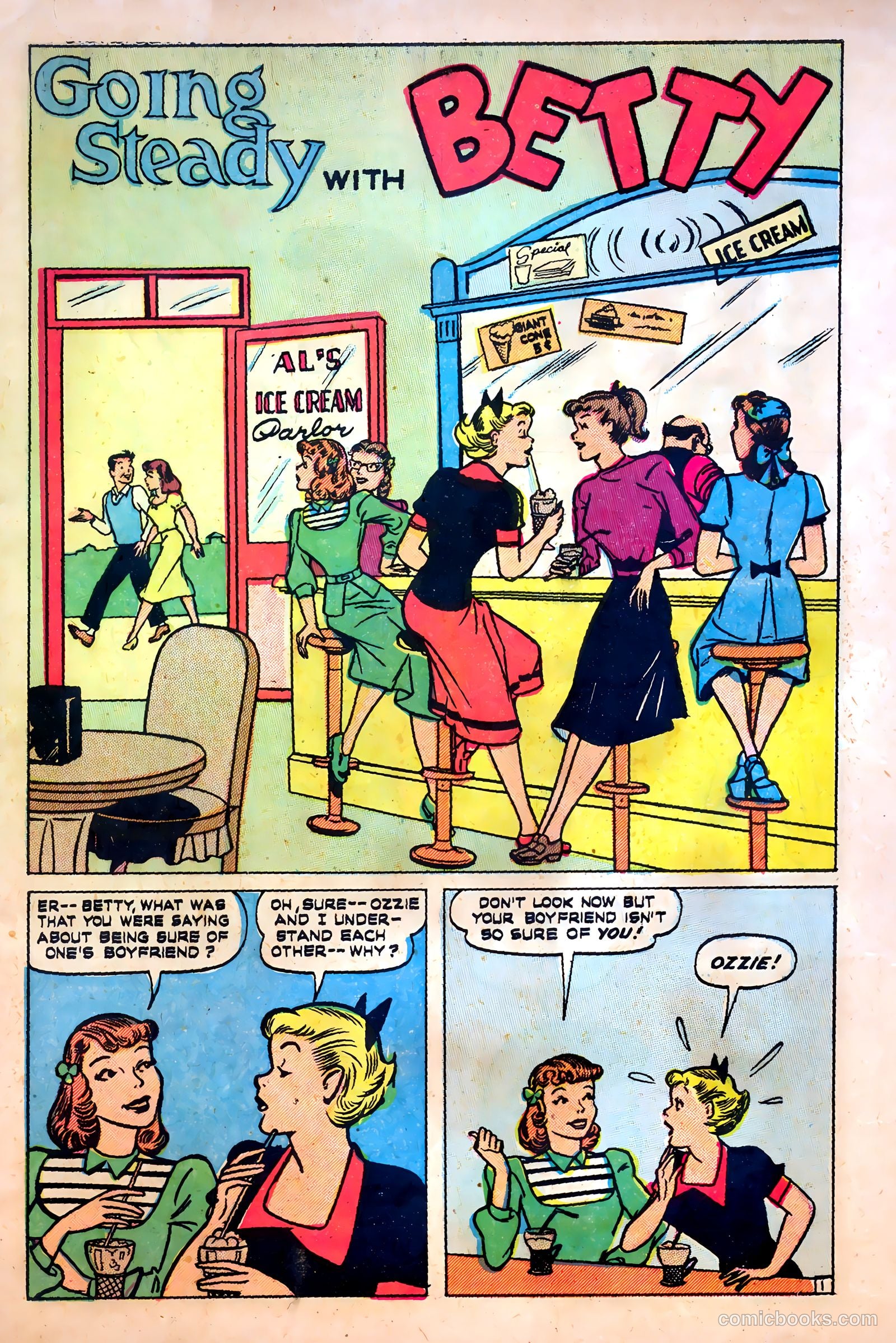 Going Steady with Betty #1 — page 3 of 36