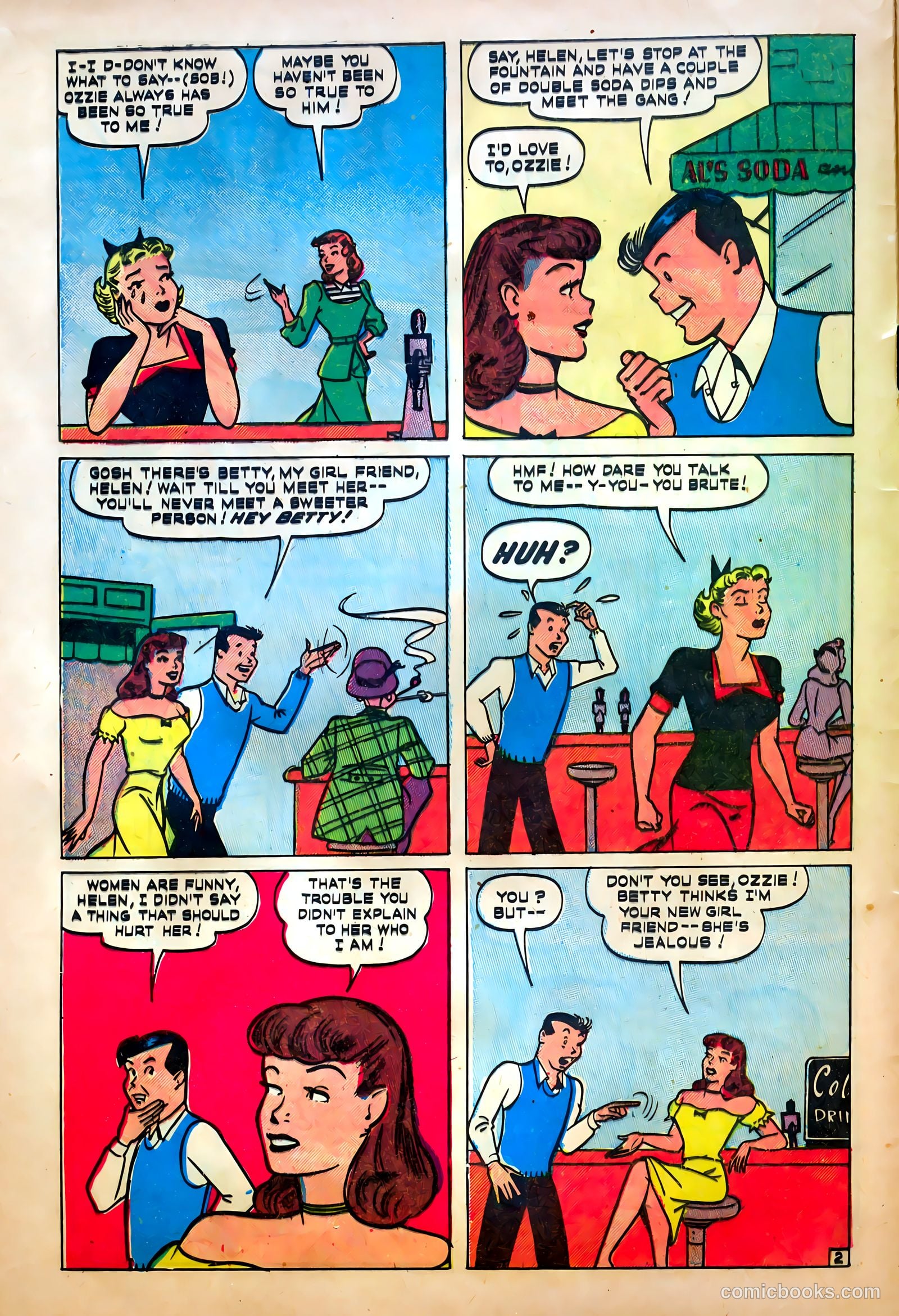 Going Steady with Betty #1 — page 4 of 36