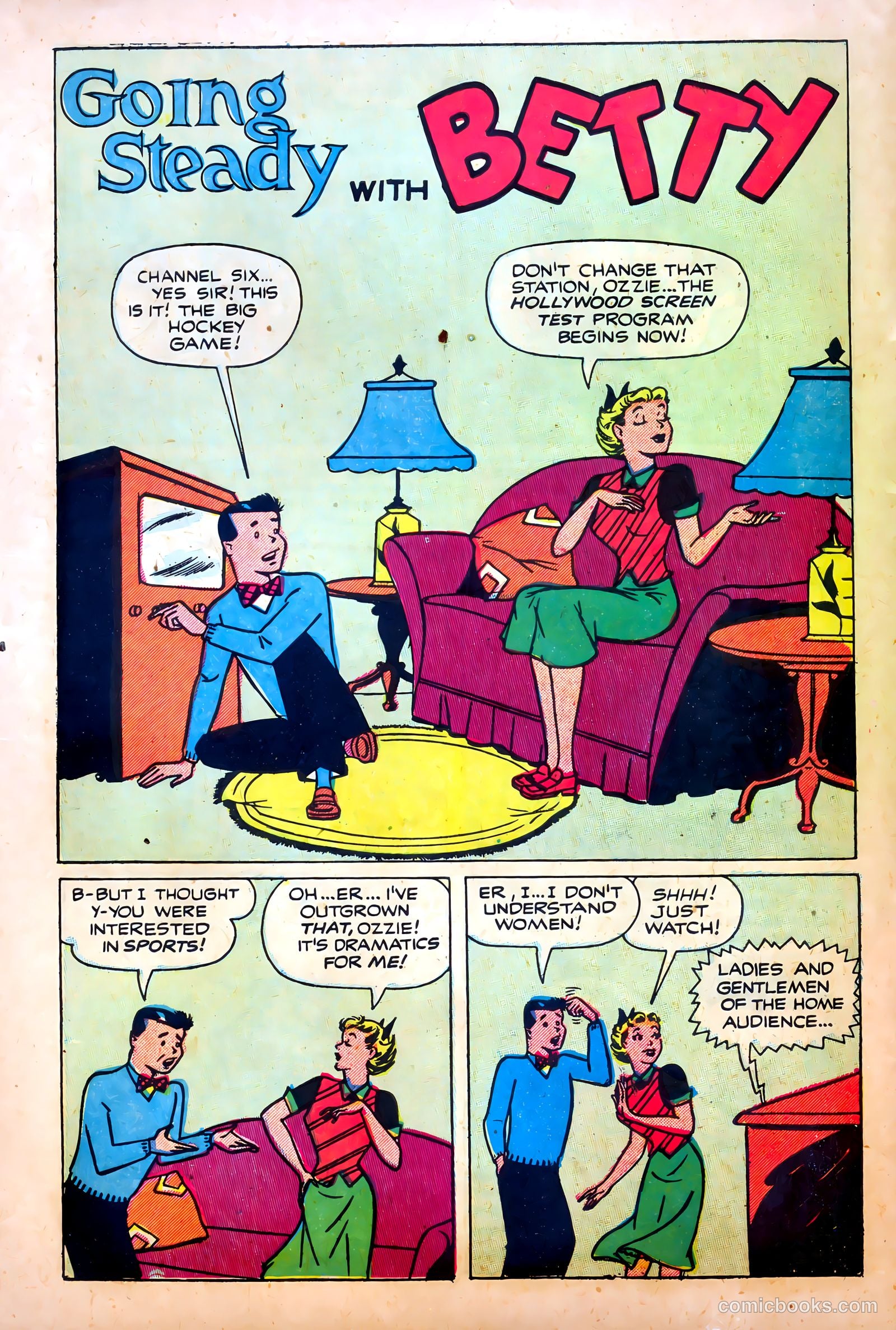 Going Steady with Betty #1 — page 10 of 36