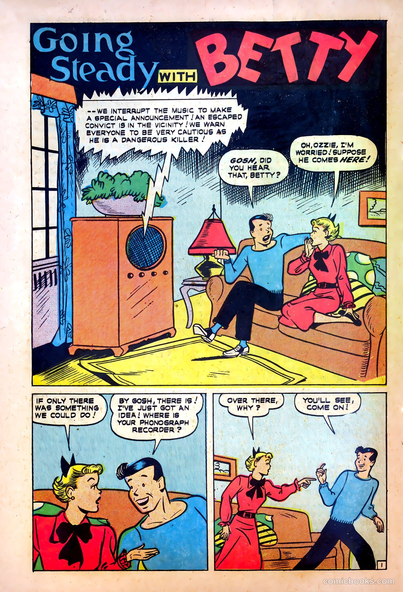 Going Steady with Betty #1 — page 18 of 36