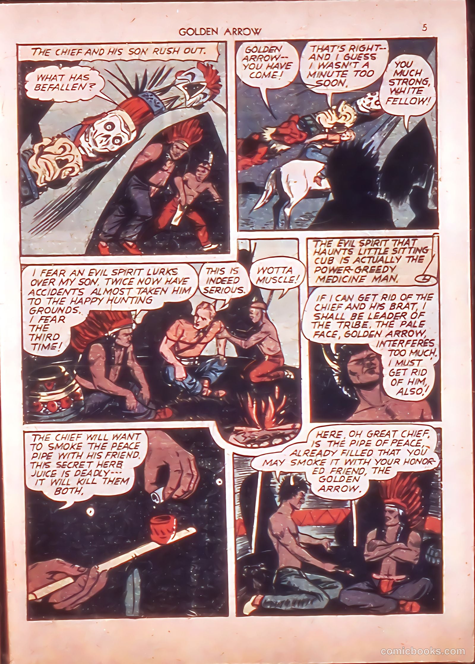 Golden Arrow #1 — page 5 of 67