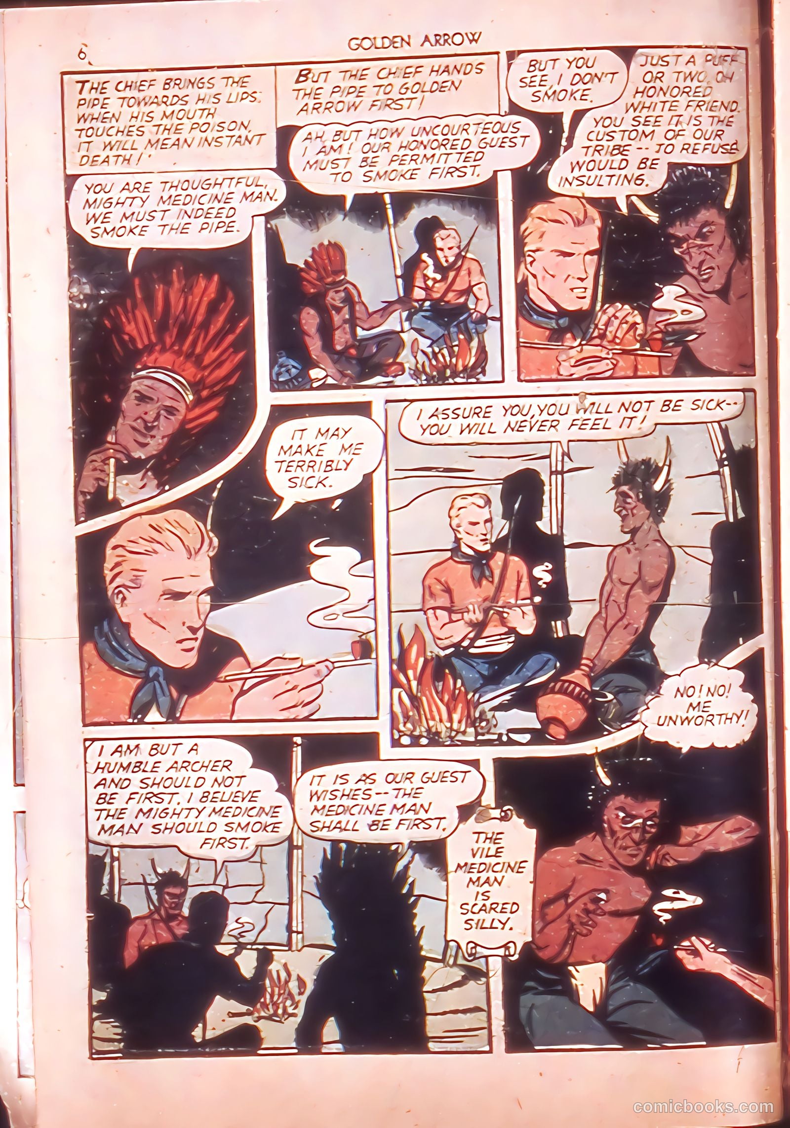 Golden Arrow #1 — page 6 of 67