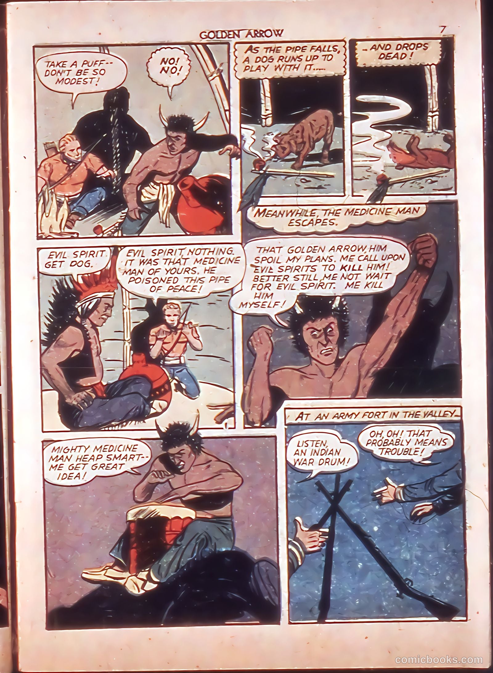 Golden Arrow #1 — page 7 of 67