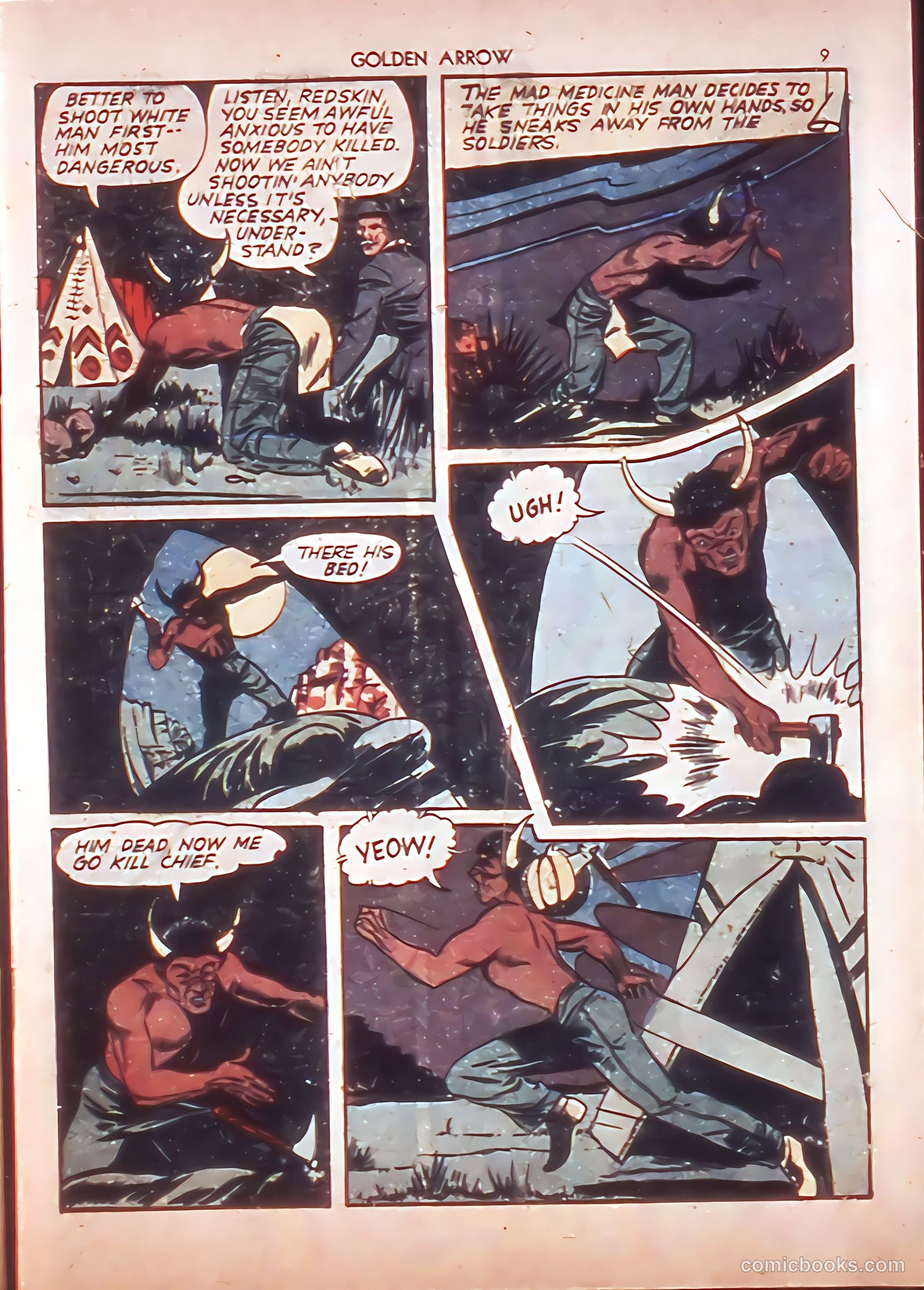 Golden Arrow #1 — page 9 of 67
