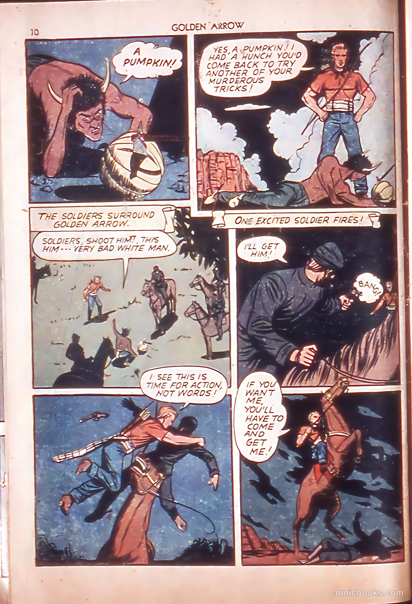 Golden Arrow #1 — page 10 of 67