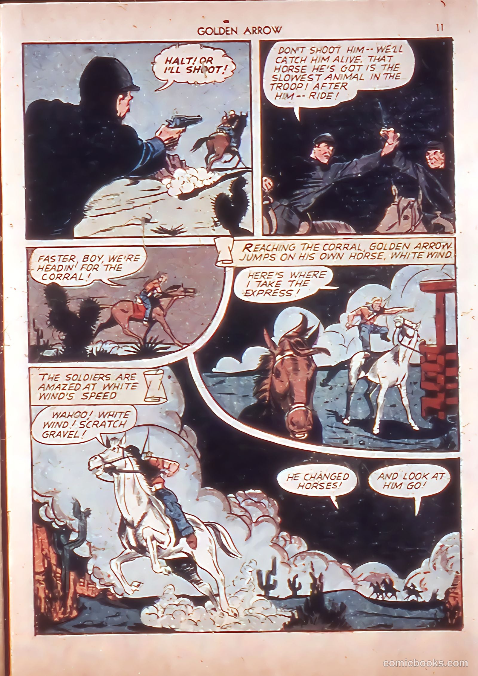 Golden Arrow #1 — page 11 of 67