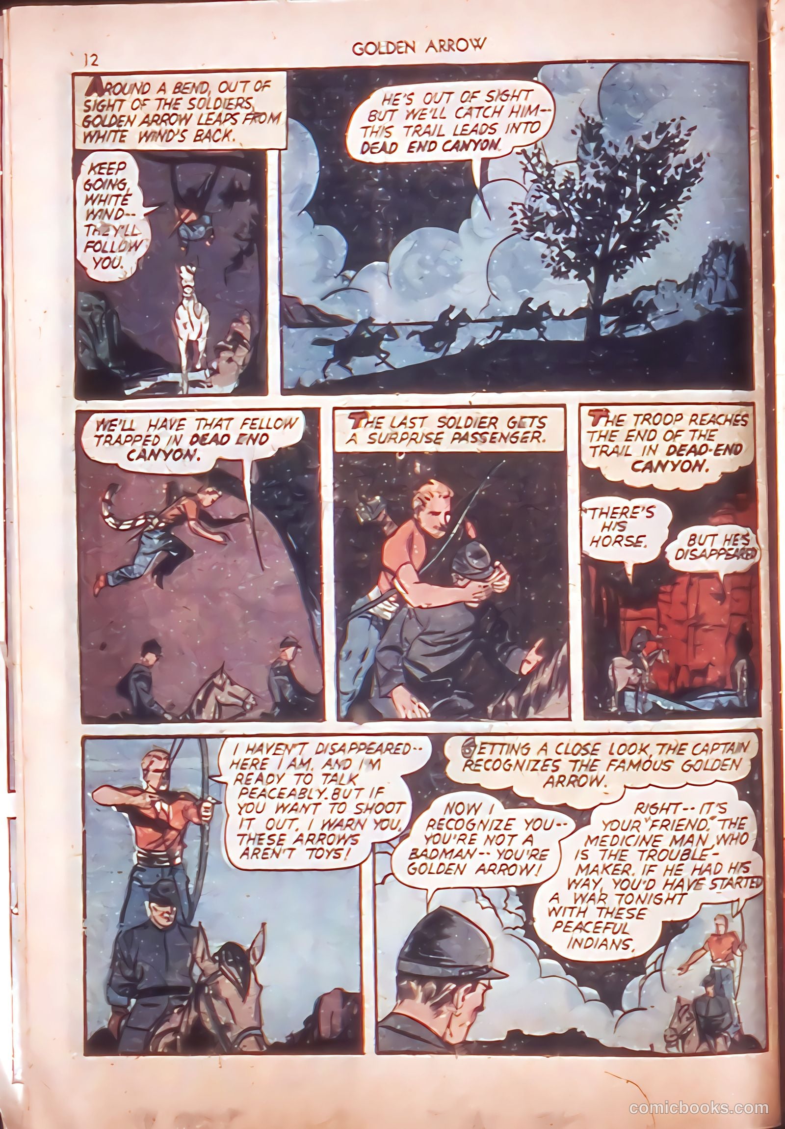 Golden Arrow #1 — page 12 of 67