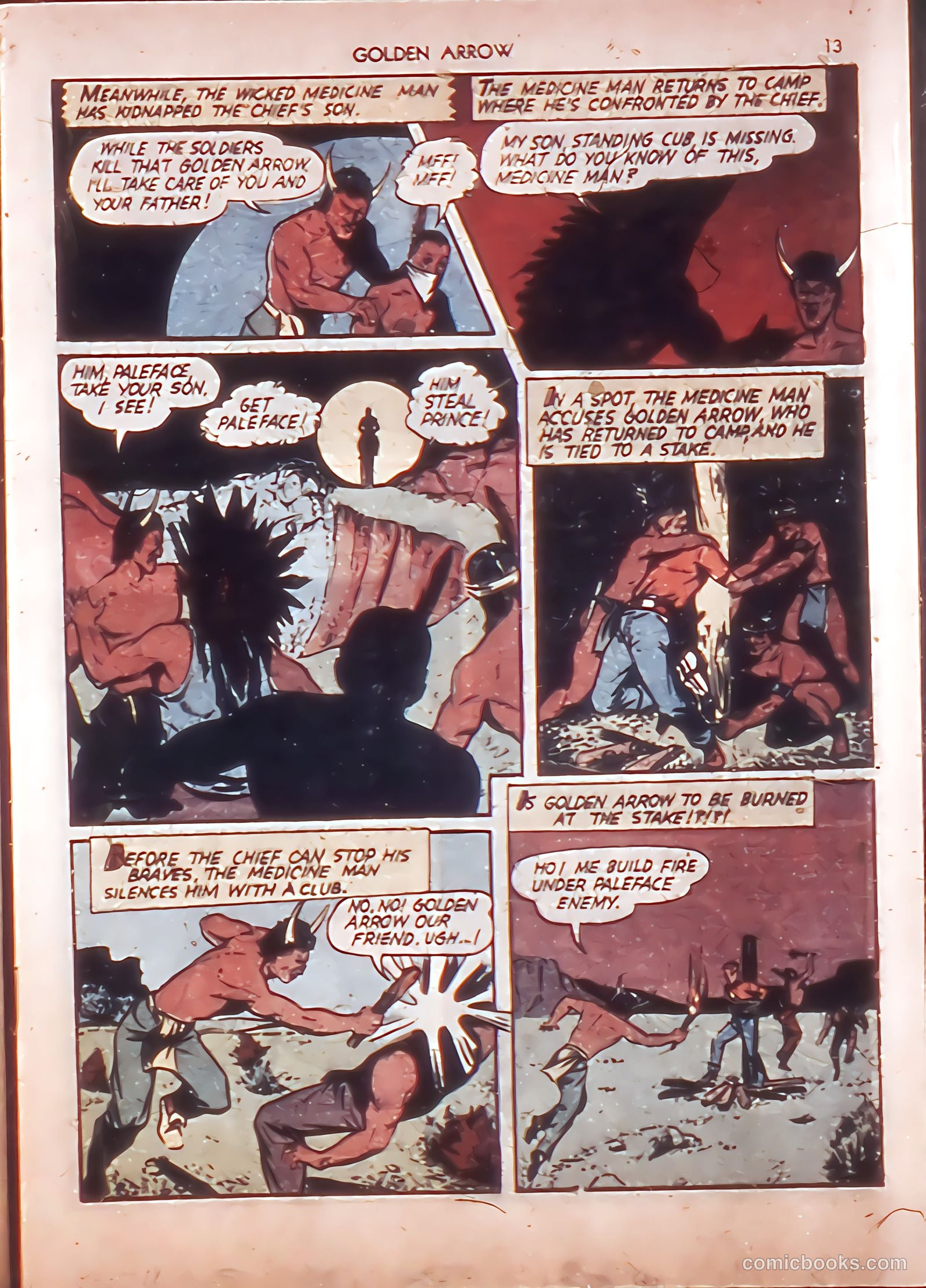 Golden Arrow #1 — page 13 of 67