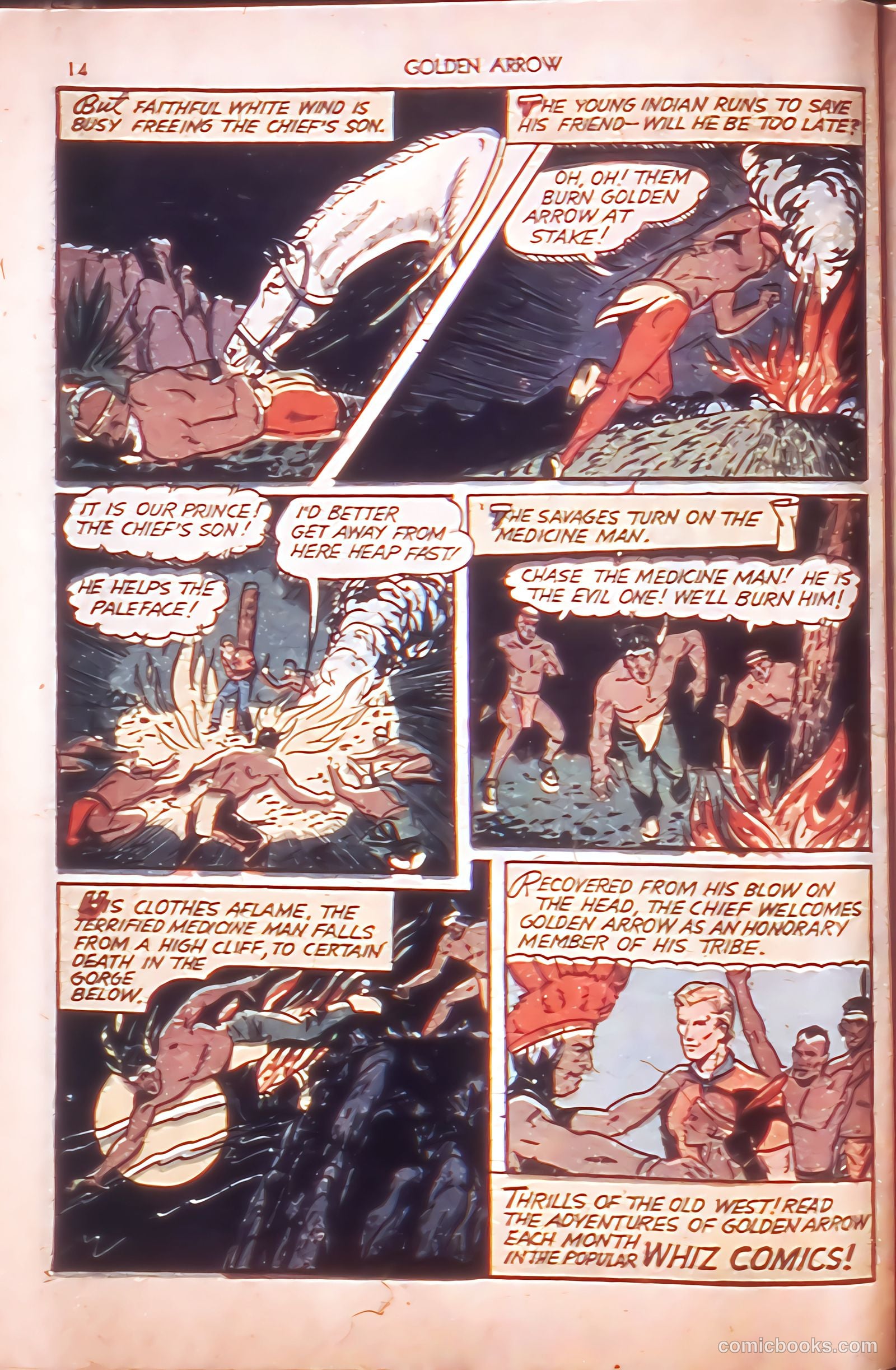 Golden Arrow #1 — page 14 of 67