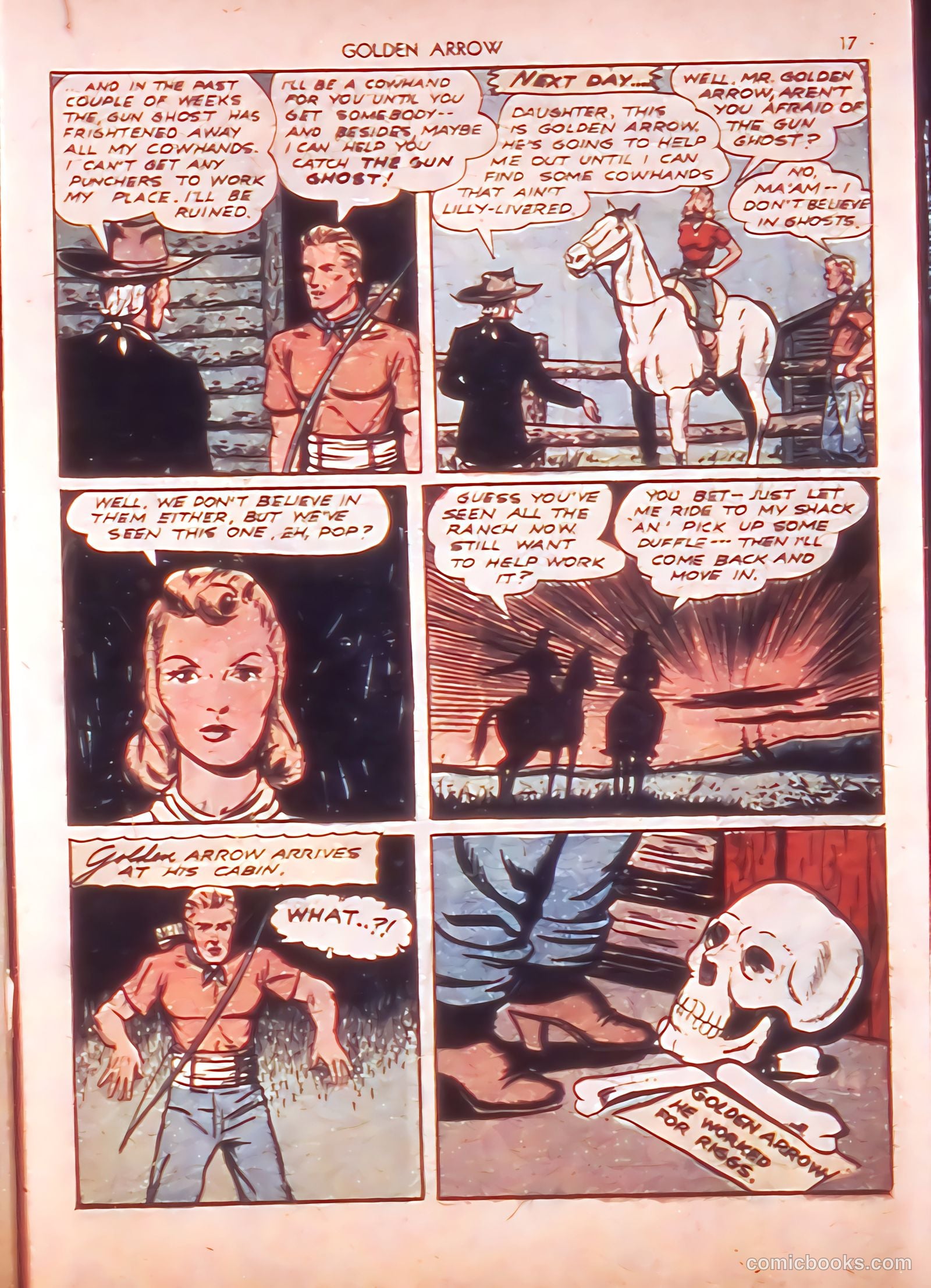 Golden Arrow #1 — page 17 of 67