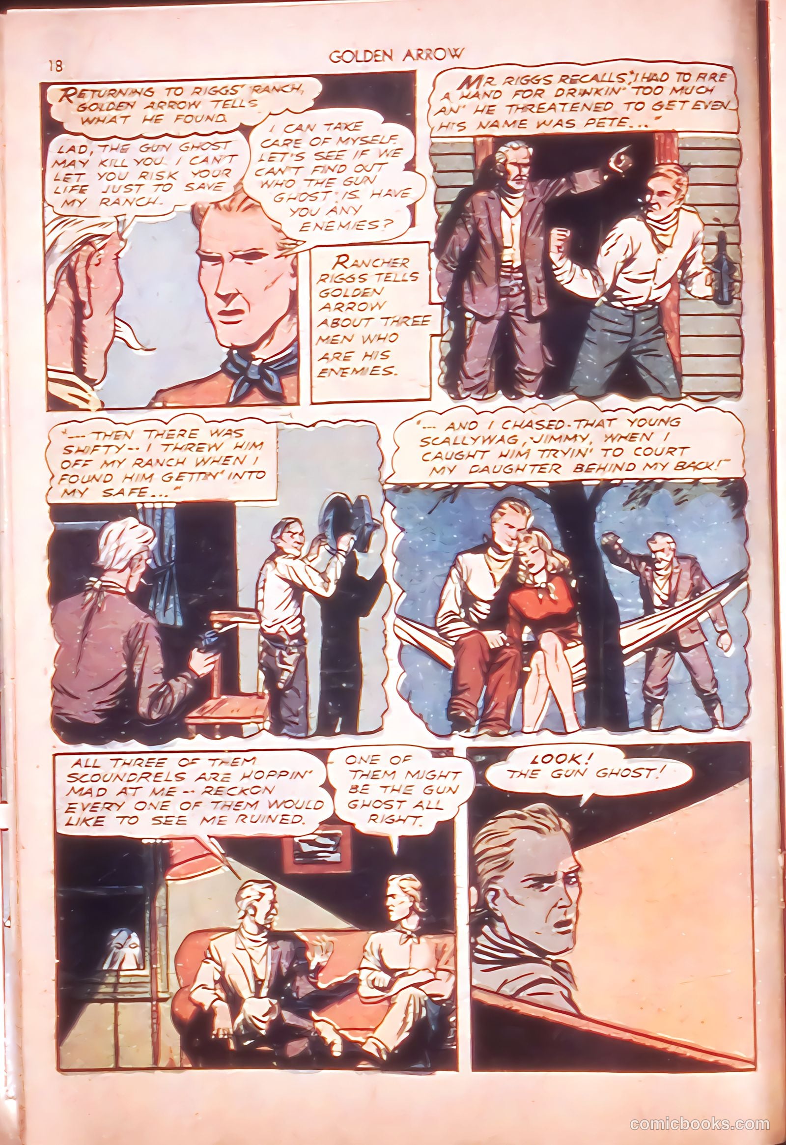 Golden Arrow #1 — page 18 of 67