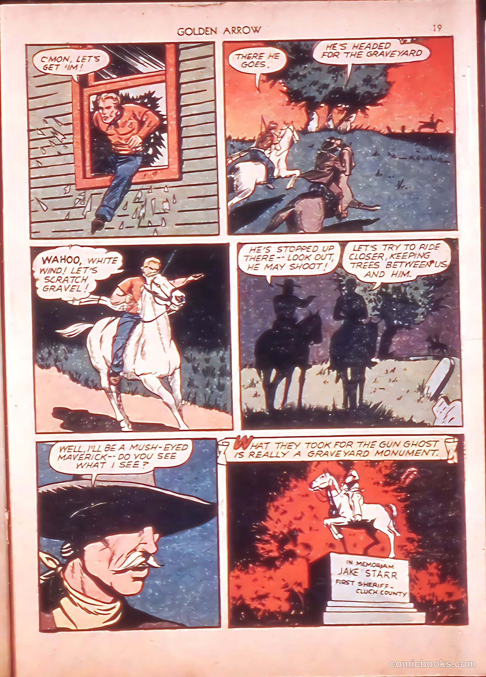 Golden Arrow #1 — page 19 of 67