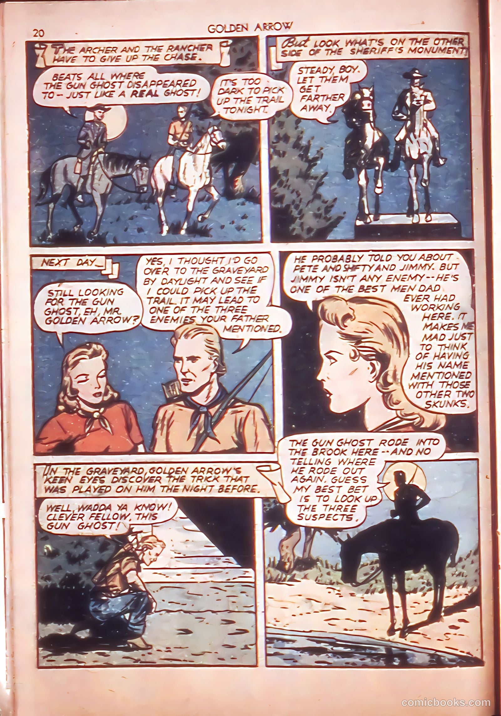 Golden Arrow #1 — page 20 of 67