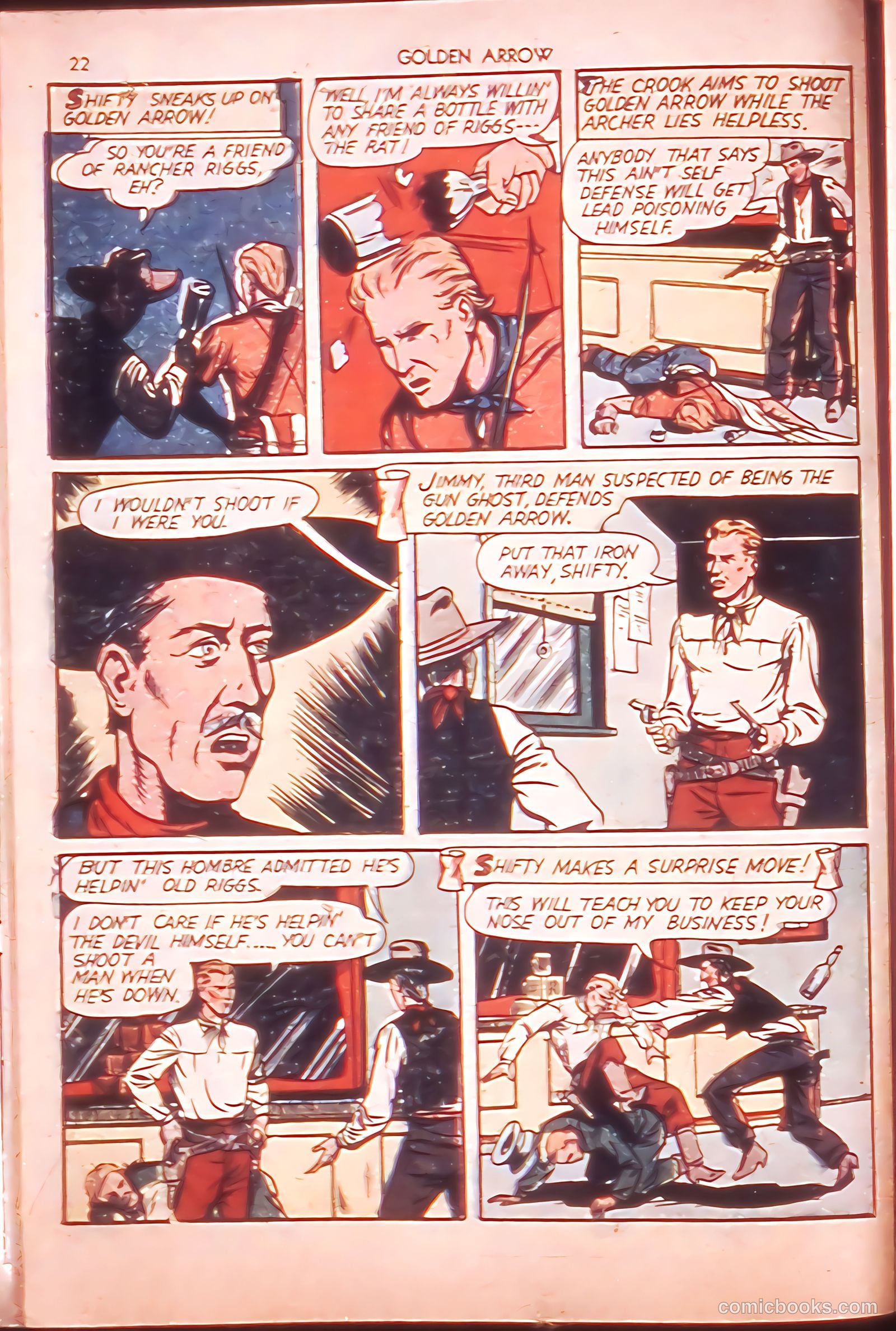 Golden Arrow #1 — page 22 of 67