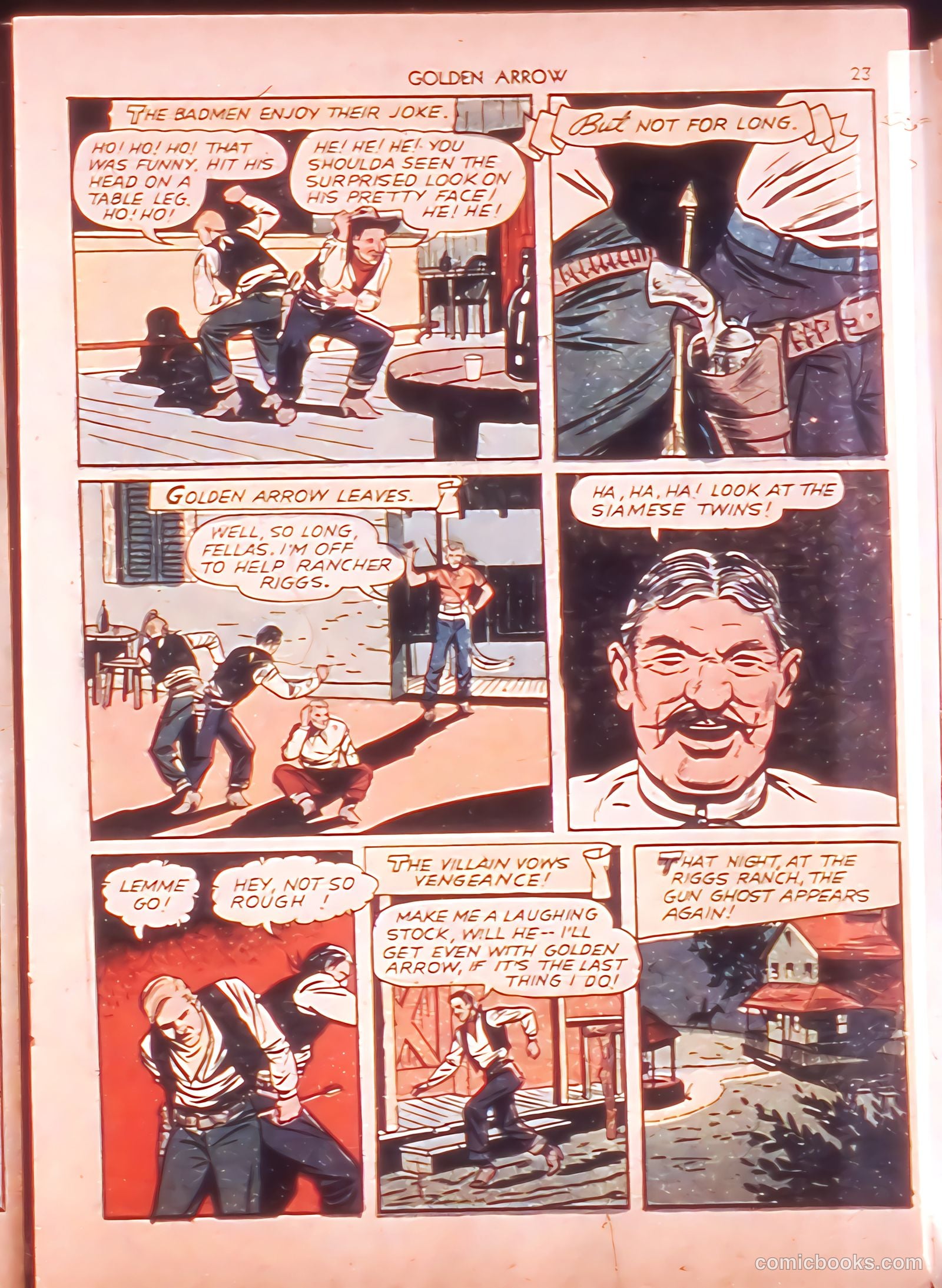 Golden Arrow #1 — page 23 of 67