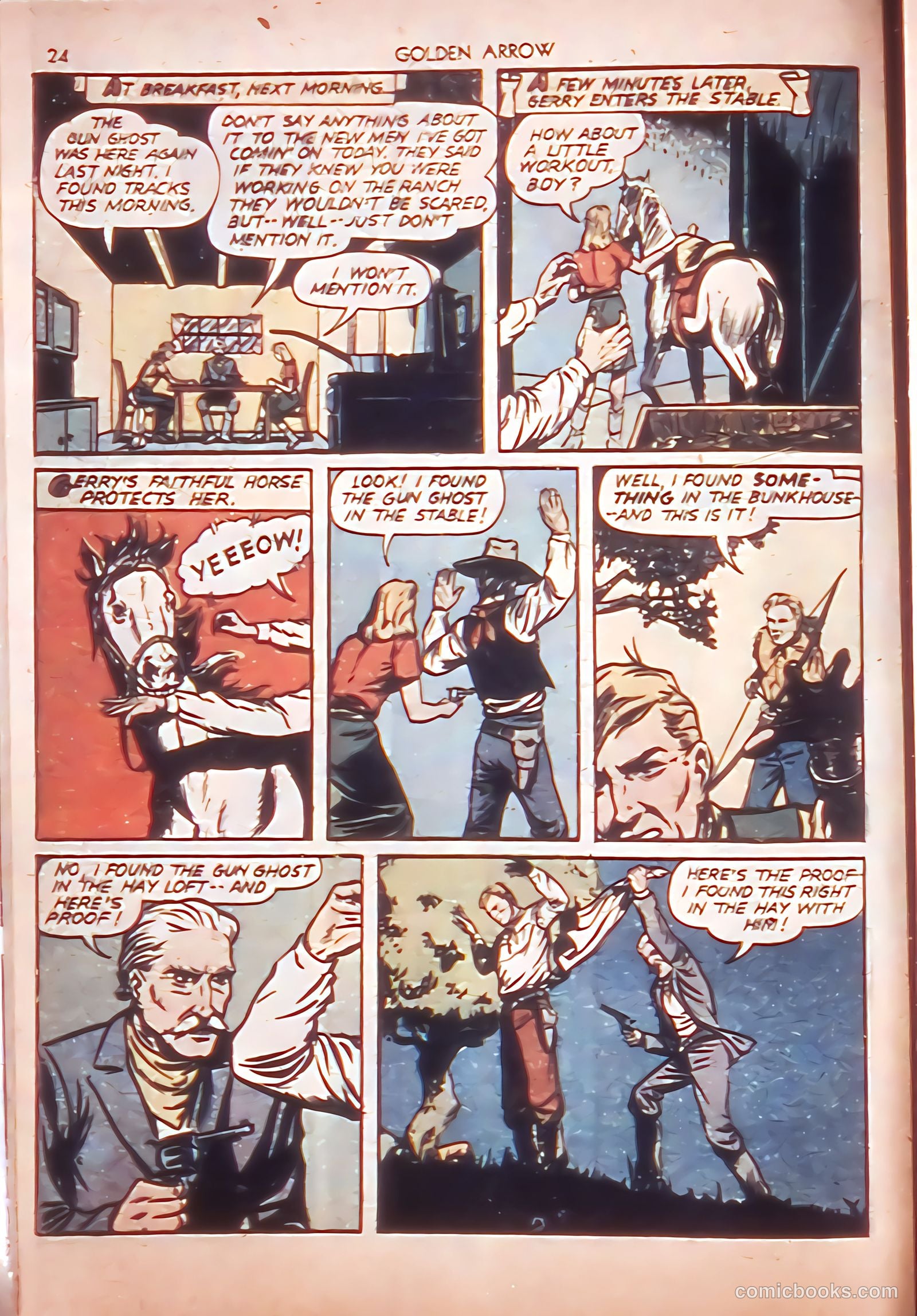 Golden Arrow #1 — page 24 of 67